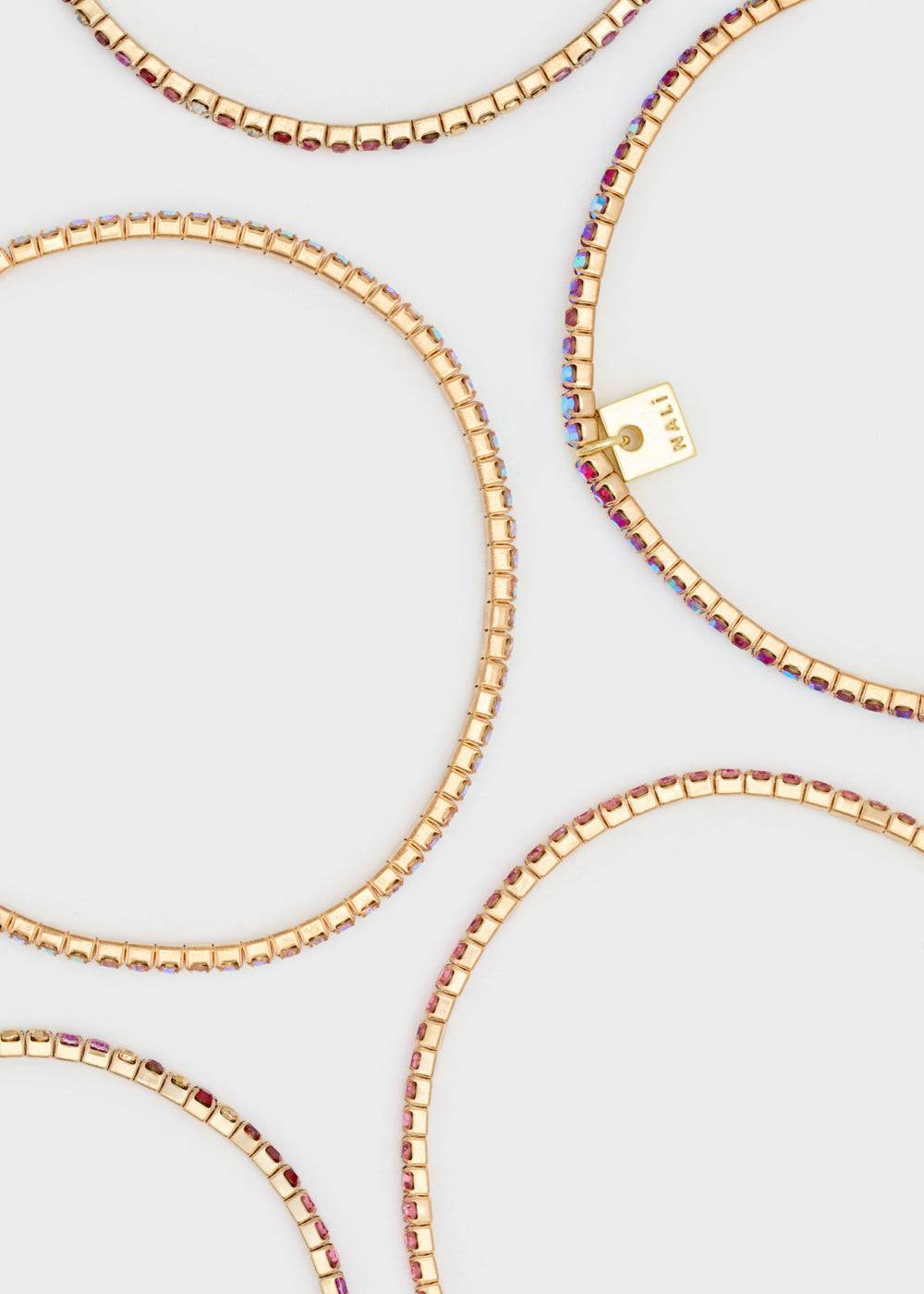 Nalí NESSY 5 BRACELETS SET WITH STONES + COLORS Presa