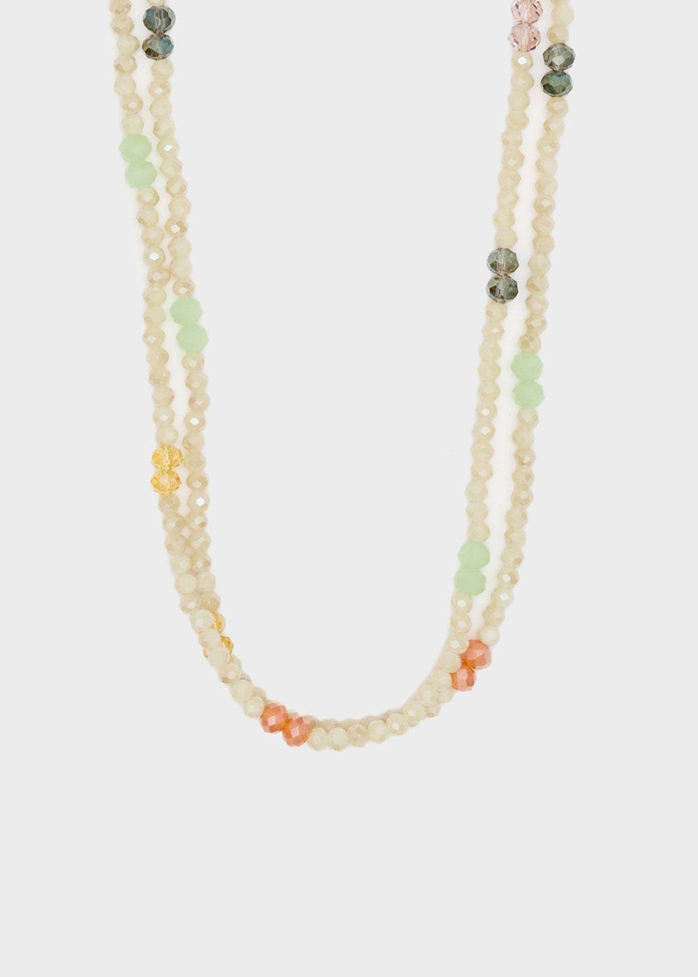 Nalí AURA LONG NECKLACE W/ BEADS + COLORS Saldi