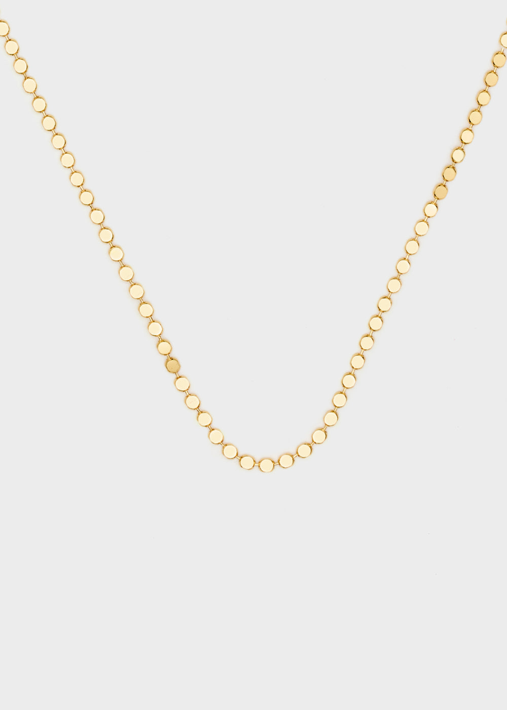 Nalí THIN GOLD NECKLACE Vendita Calda