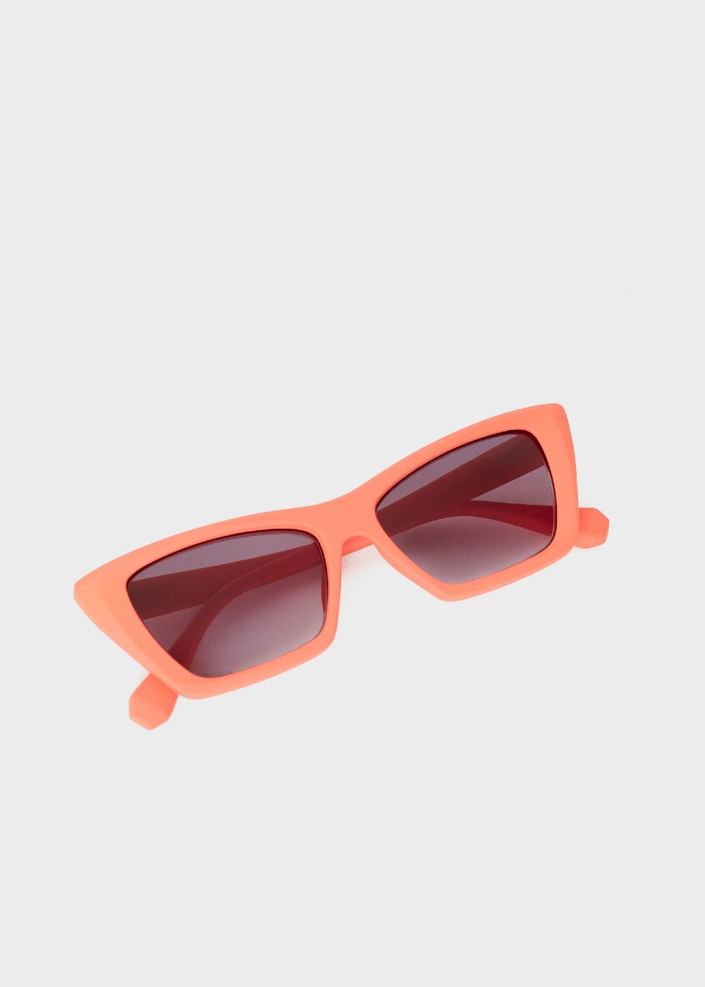 Nalí JINA RECTANGULAR SALMON SUNGLASSES Presa