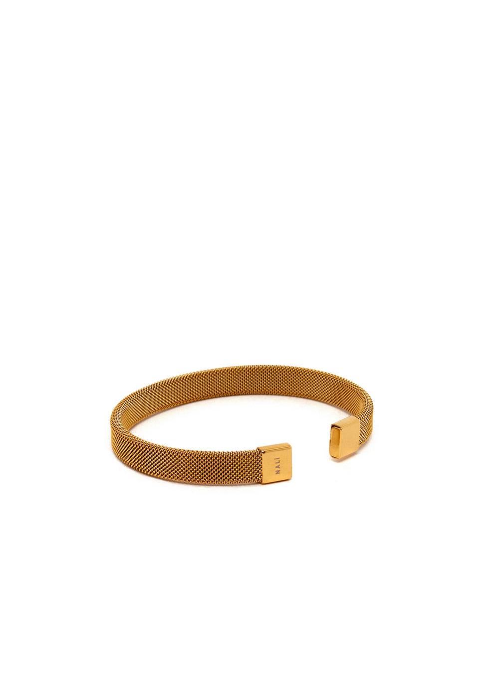 Nalí ASSIA BRACELET IN GOLD STAINLESS STEEL Sconto