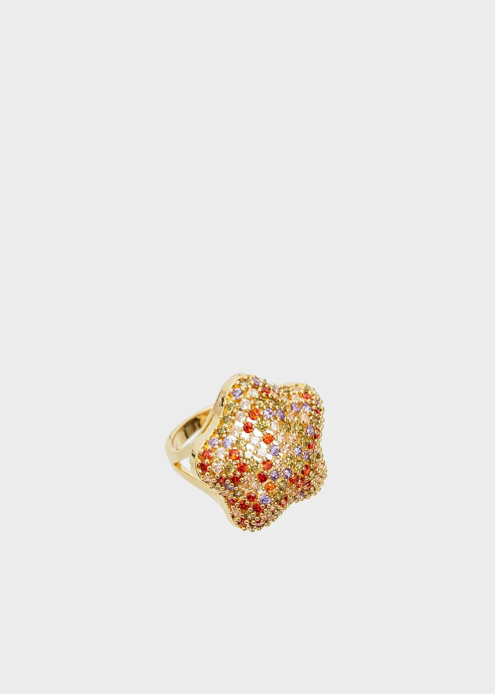 Nalí MABEL STAR RING W/ MULTICOLOR ZIRCONS Hotsell