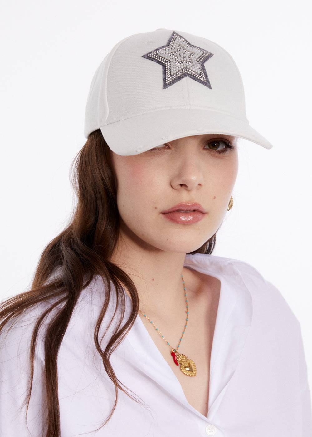 Nalí STAR BASEBALL HAT W/ PATCH + COLORS 2025