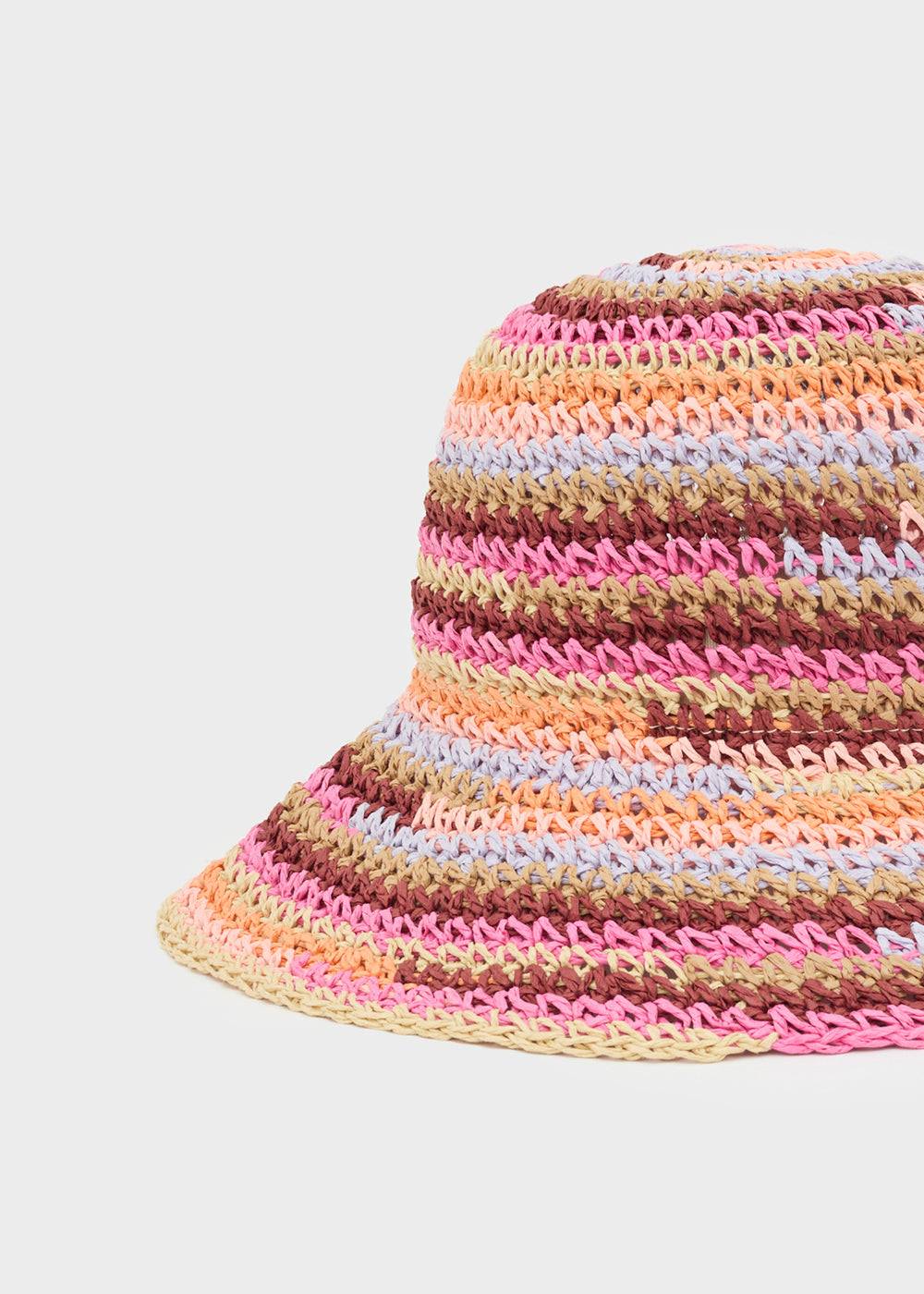 Nalí RAFFIA HAT + COLORS Nuovo
