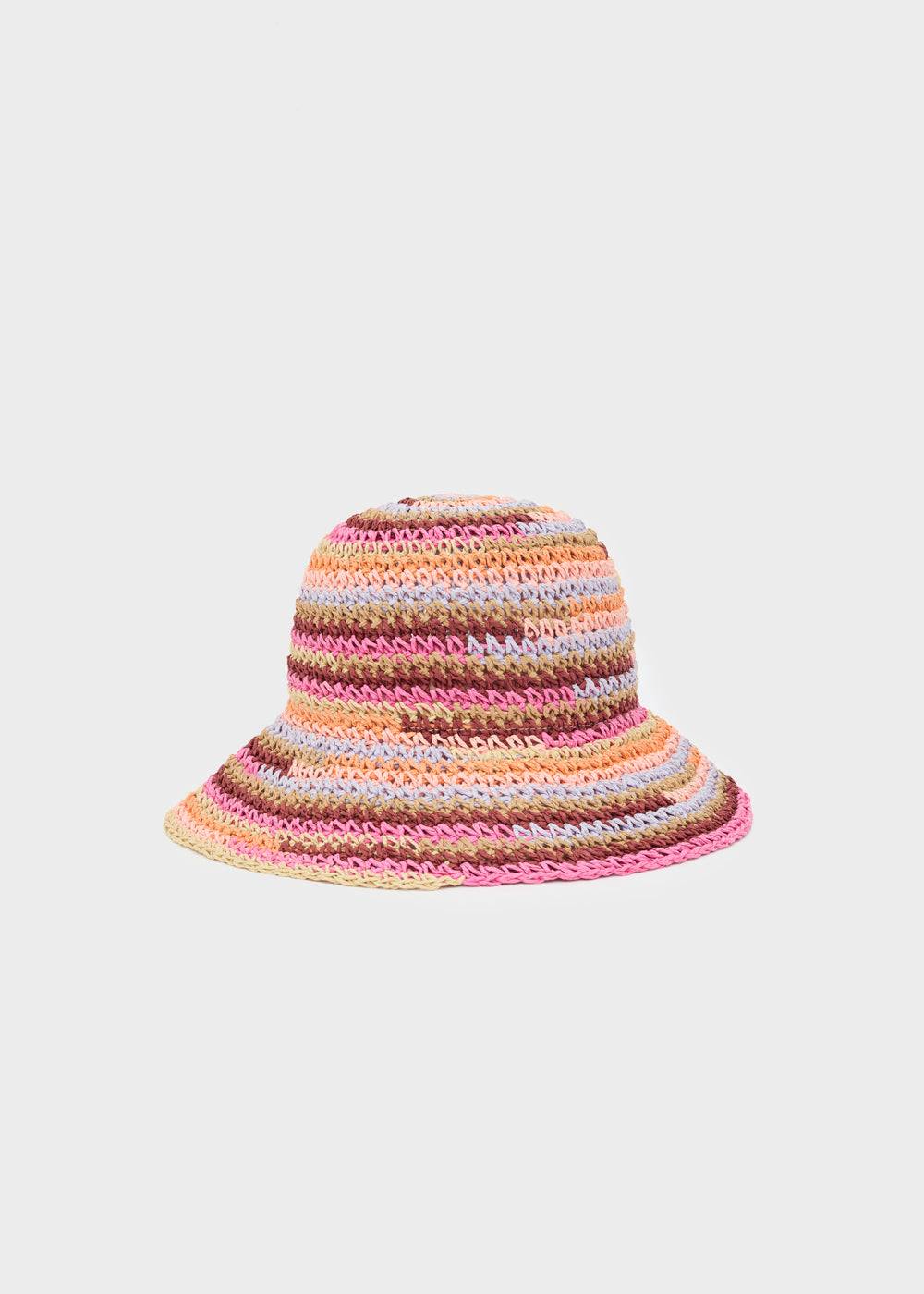Nalí RAFFIA HAT + COLORS Nuovo