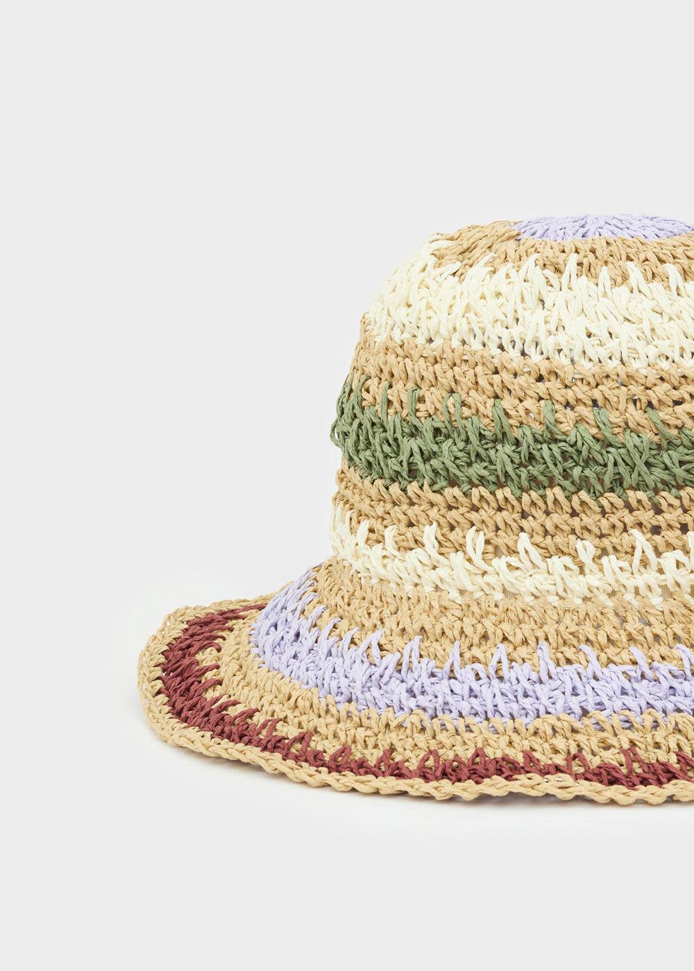 Nalí RAFFIA HAT + COLORS Nuovo