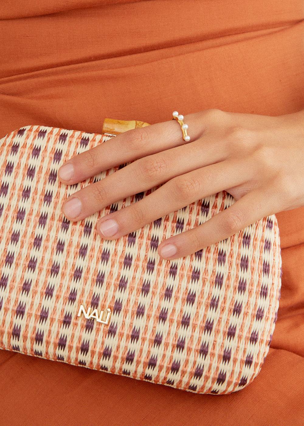 Nalí ELENA MABOO CLUTCH + COLORS Consegna Veloce
