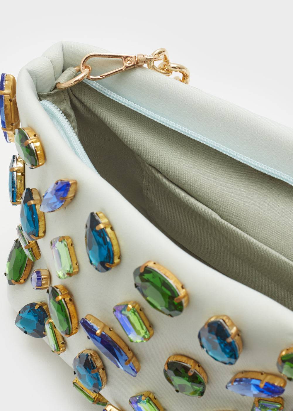 Nalí ANGIE BAG IN NEOPRENE W/ STONES + COLORS Prezzo Ridotto
