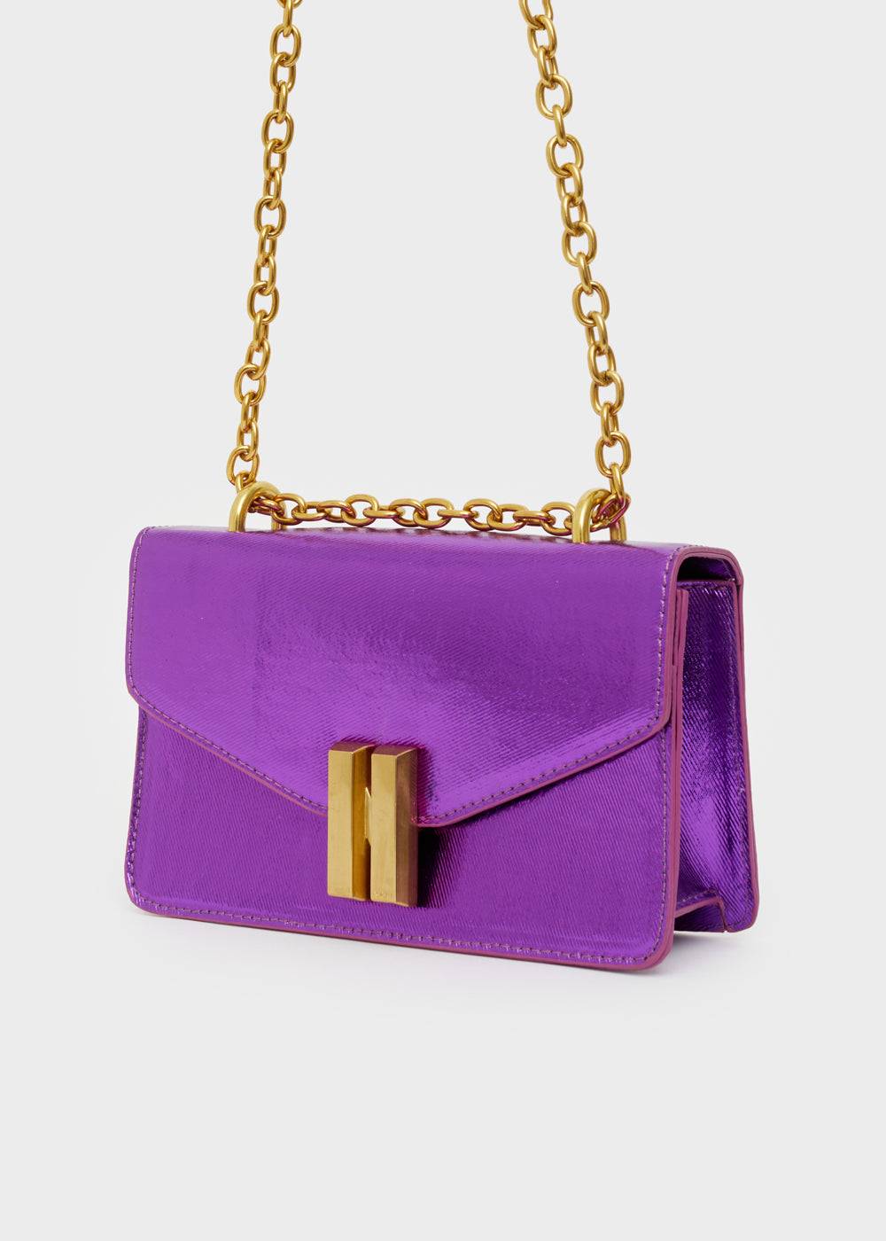 Nalí NATASHA CROSS-BODY BAG METAL + COLORS Saldi