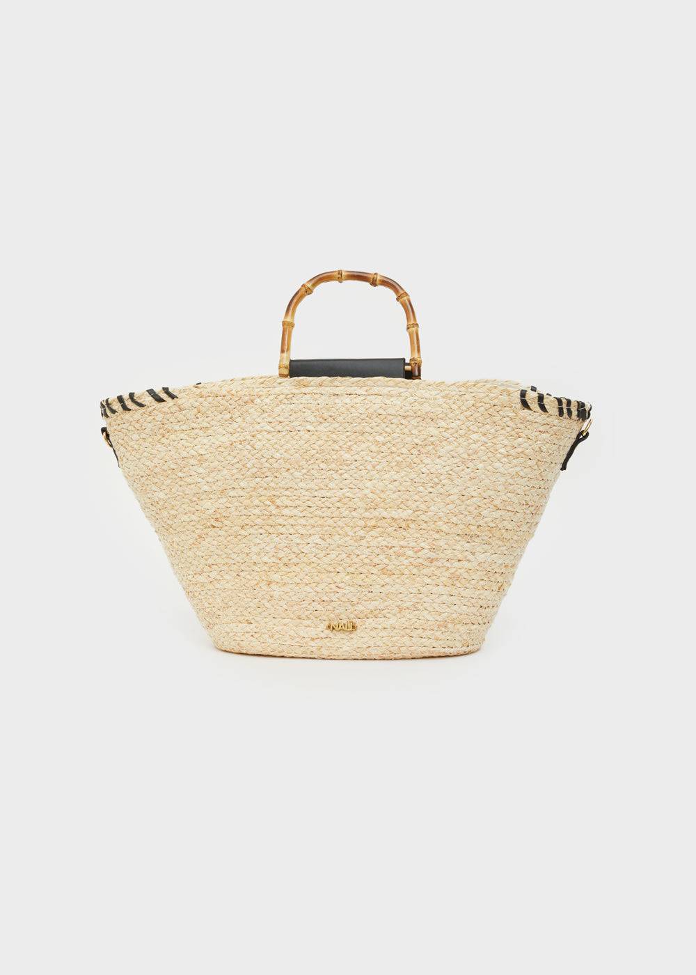 Nalí STRAW BASKET BAG WITH HANDLES 2025