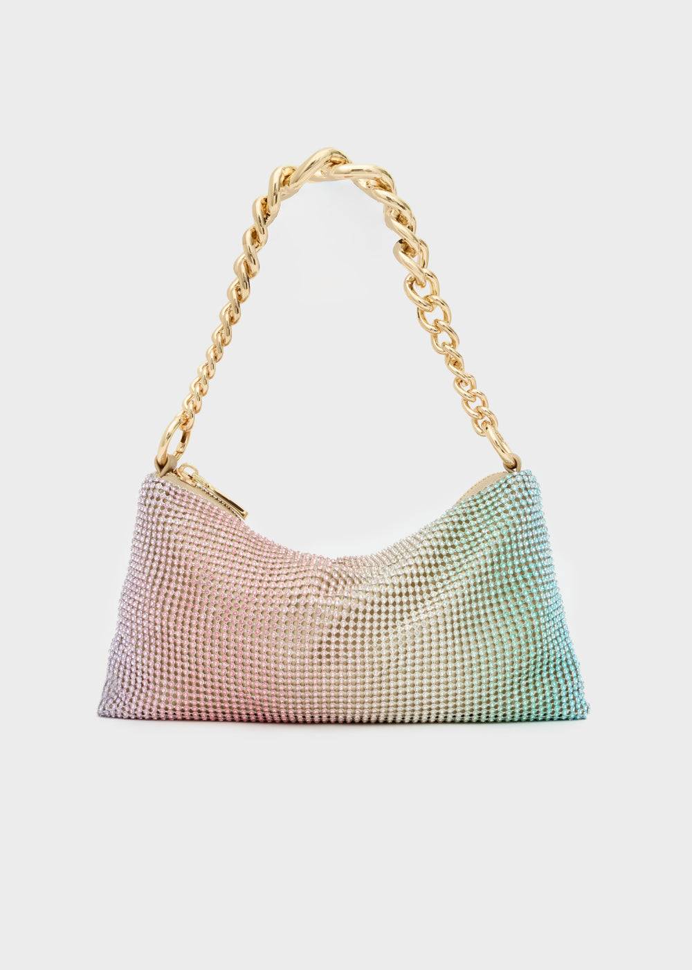 Nalí RAINBOW SHOULDER BAG W/ STONES + COLORS Negozi Online