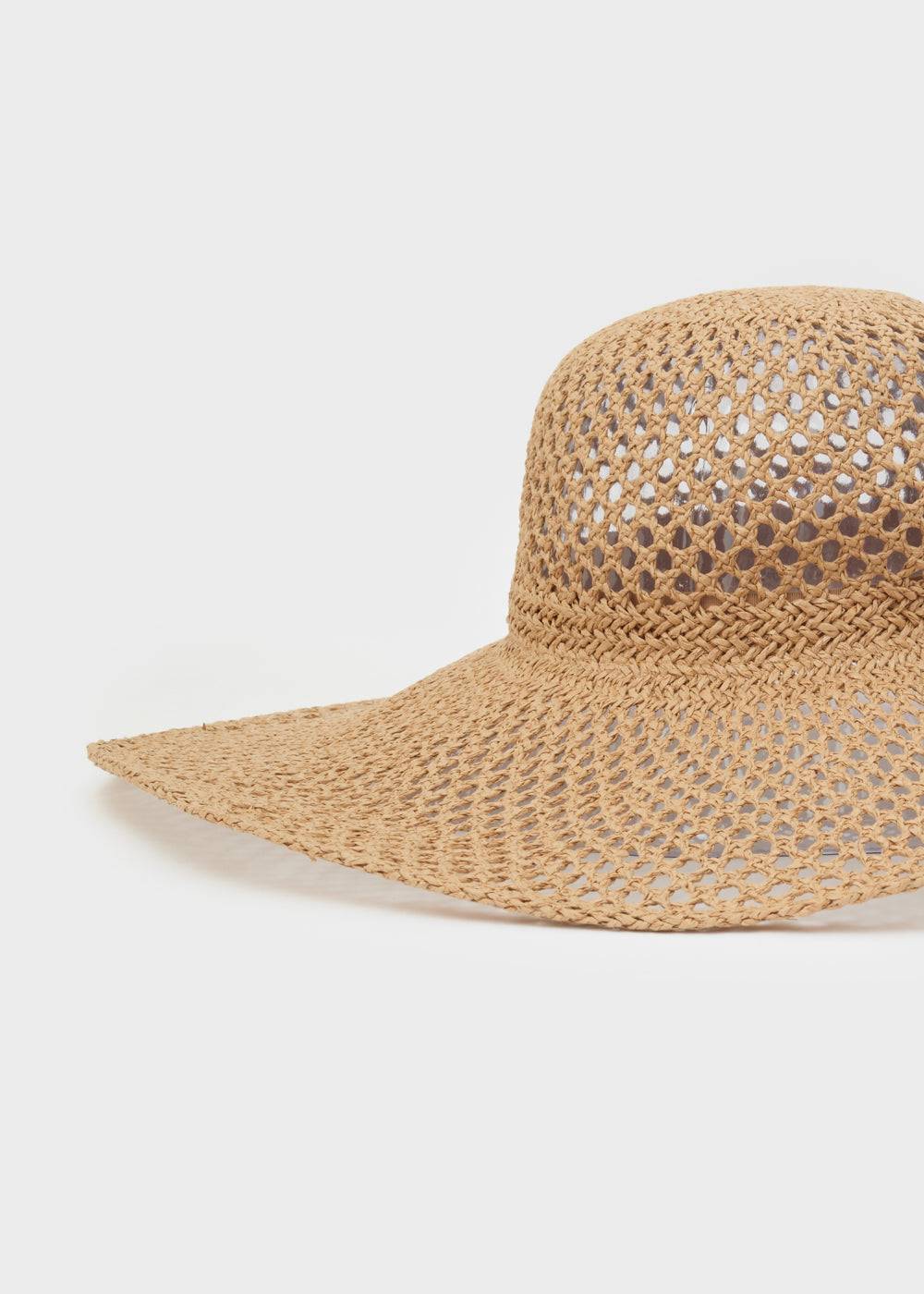 Nalí WIDE HAT IN RAFFIA BEIGE Promozione Limitata