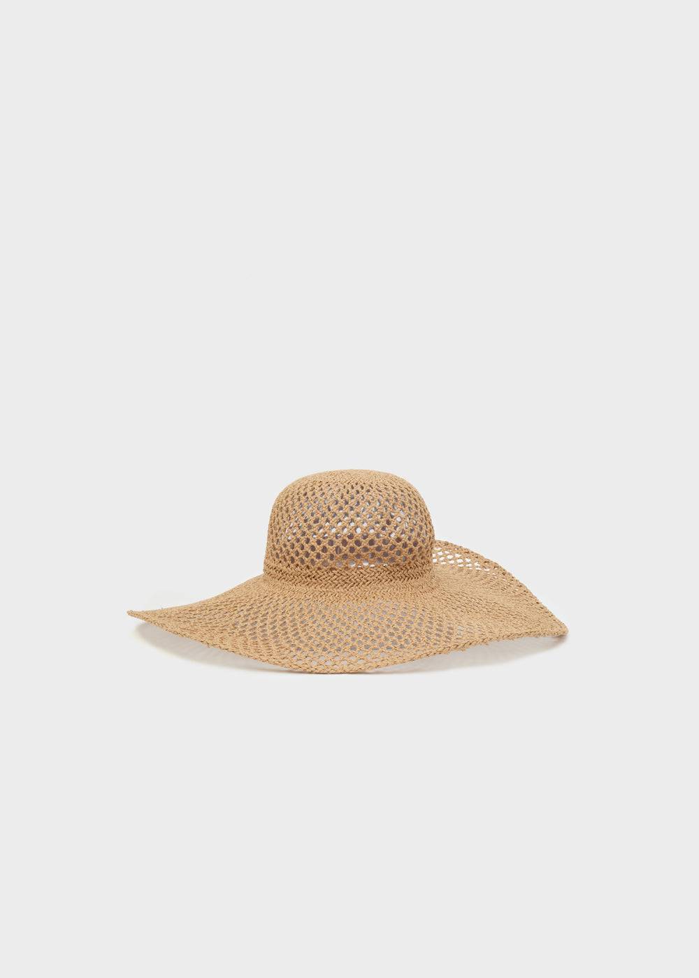 Nalí WIDE HAT IN RAFFIA BEIGE Promozione Limitata