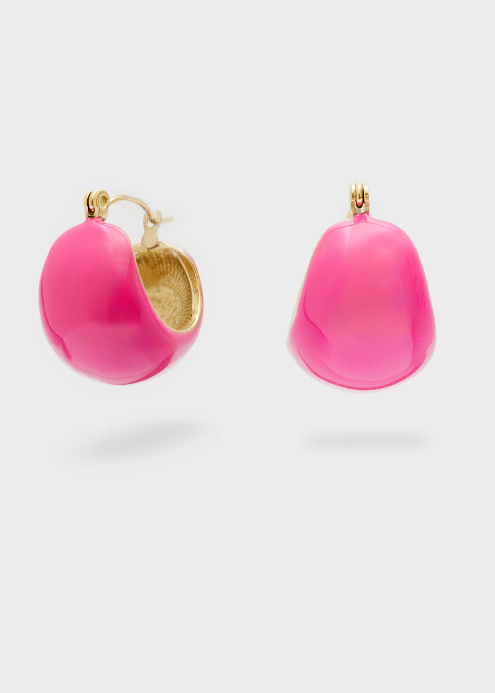 Nalí BECCA ENAMEL EARRINGS S.STEEL + COLORS 2025