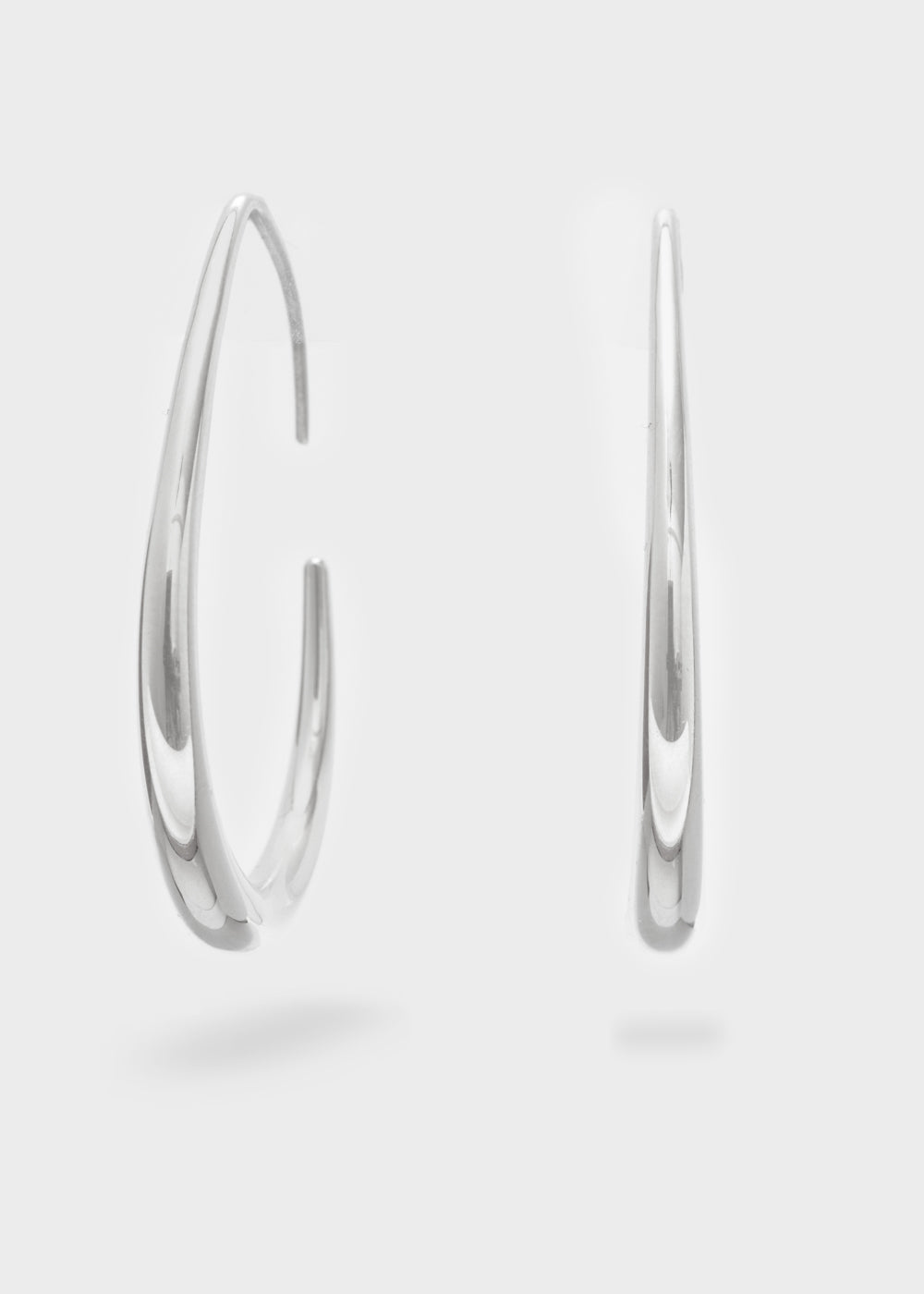 Nalí S.STEEL ARIA OVAL EARRINGS + COLORS Italia
