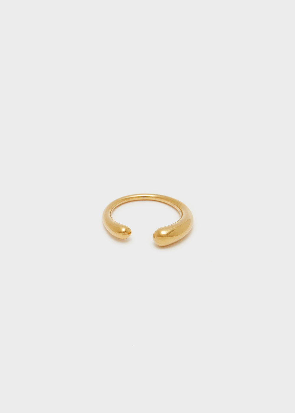 Nalí S.STEEL GOLD ROUND THIN RING Vendita