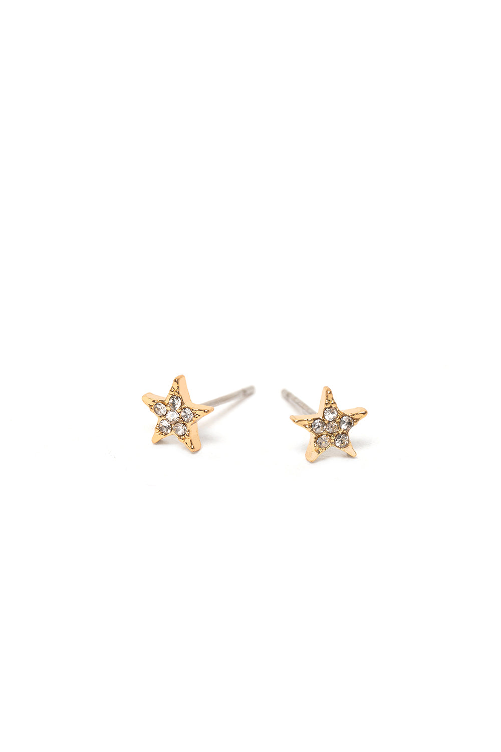 Nalí GOLD STAR CRYSTAL LOBO EARRINGS Qualità Garantita