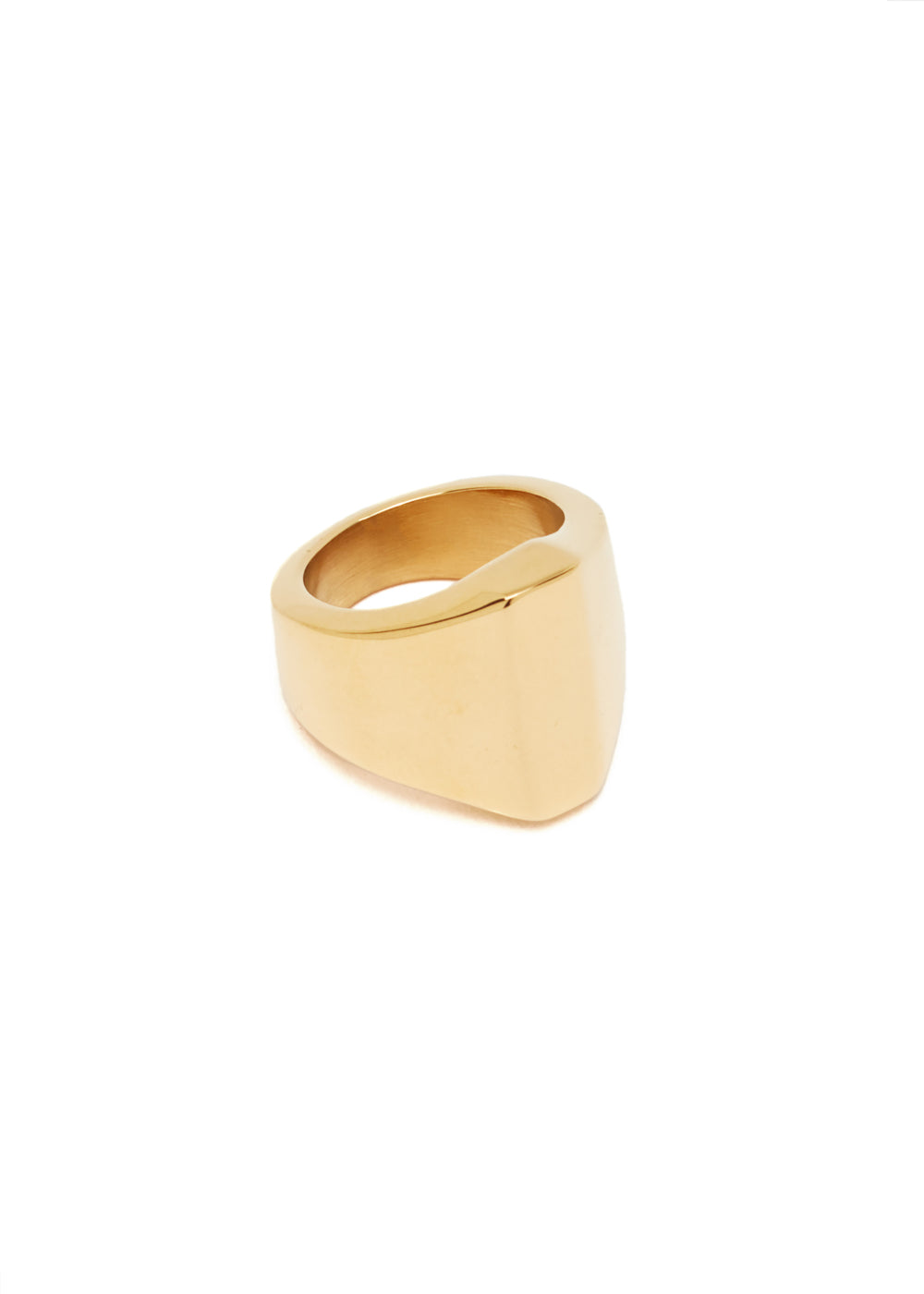 Nalí CHUNKY GOLD RING LETTER SIZE II + LETTERS Shopping Online