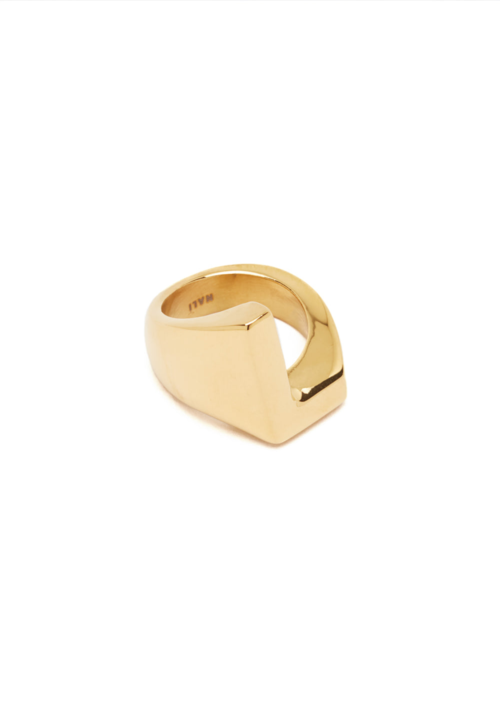 Nalí CHUNKY GOLD RING LETTER SIZE II + LETTERS Shopping Online