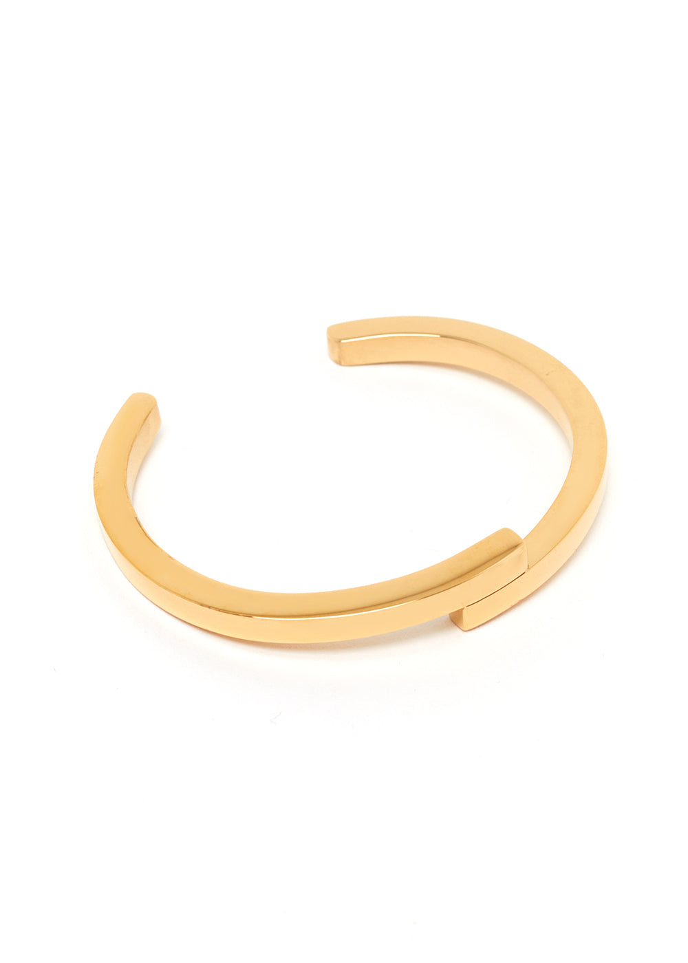 Nalí JANIS CUFF IN GOLD STAINLESS STEEL Presa