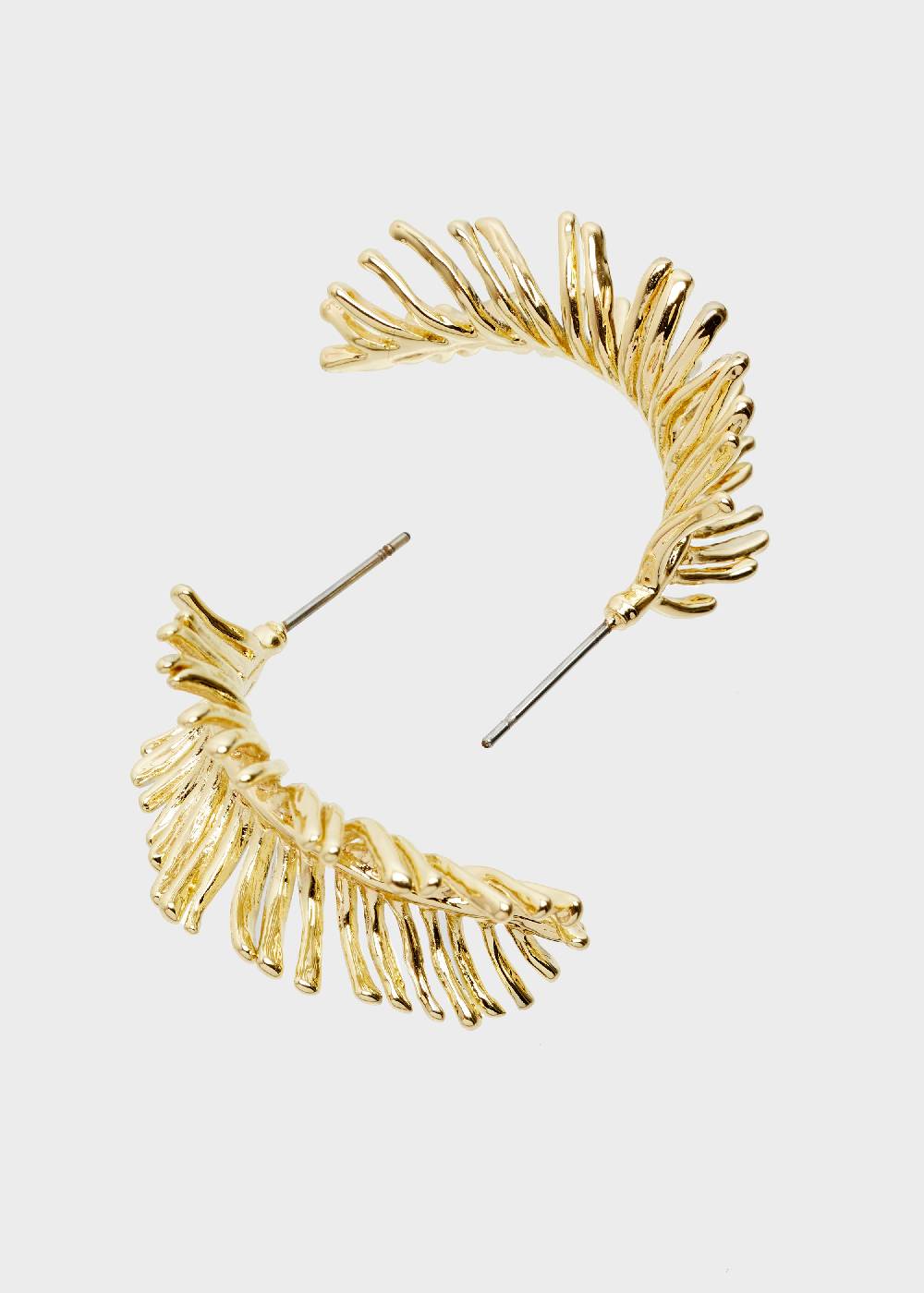Nalí 14K GOLD PLATED TIA EARRINGS Online