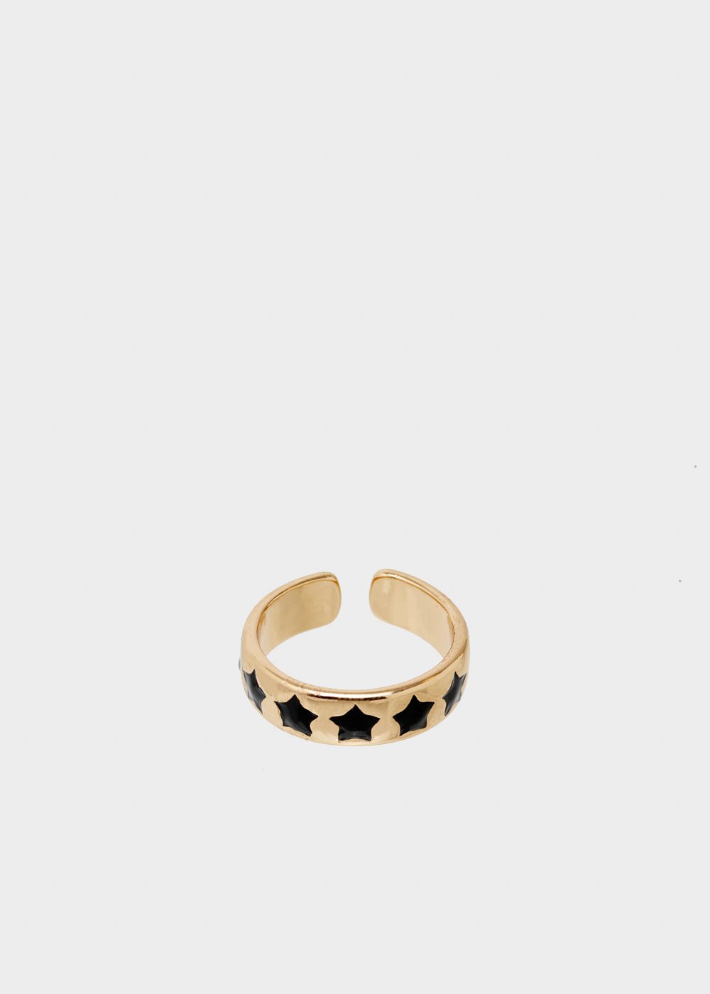 Nalí SUMMY ADJUSTABLE RING W/ BLACK STARS Offerte