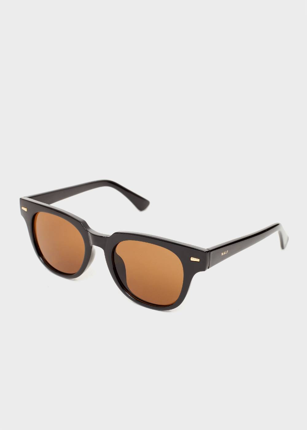 Nalí LEO ROUND LUCID BLACK SUNGLASSES Italia