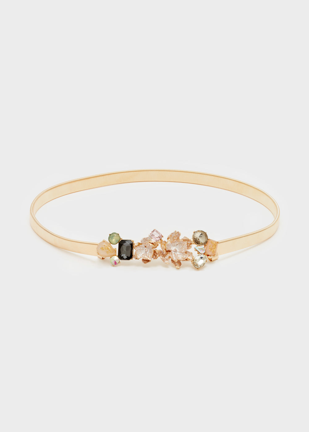 Nalí CARLA ELASTIC BET W/ FLOWERS+ STONE + COLORS Sottocosto