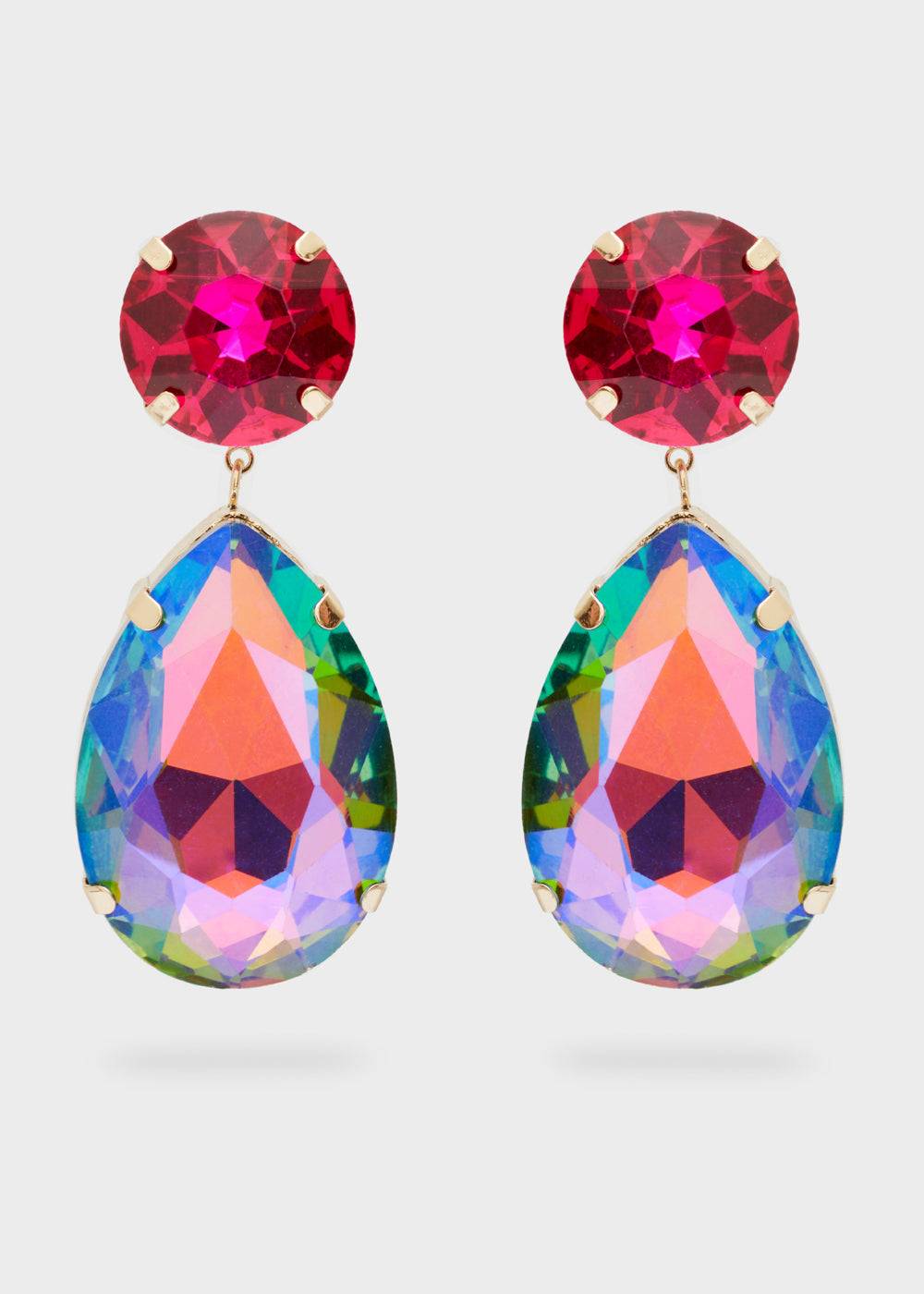 Nalí HYSA TEARDROP EARRINGS STONE + COLORS Offerta