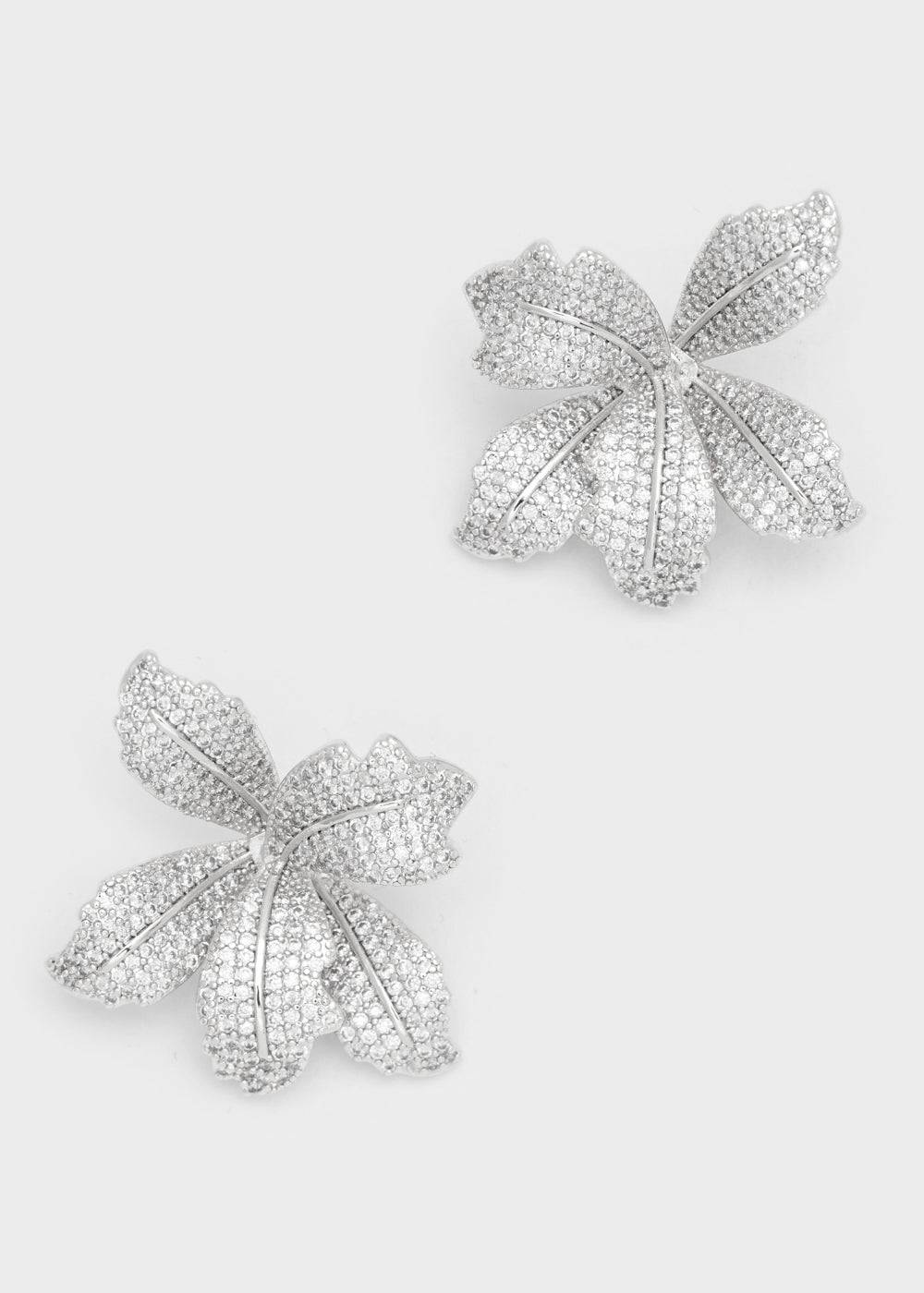 Nalí MISS FLOWER EARRINGS W/ STONES + COLORS Saldi Di Fabbrica