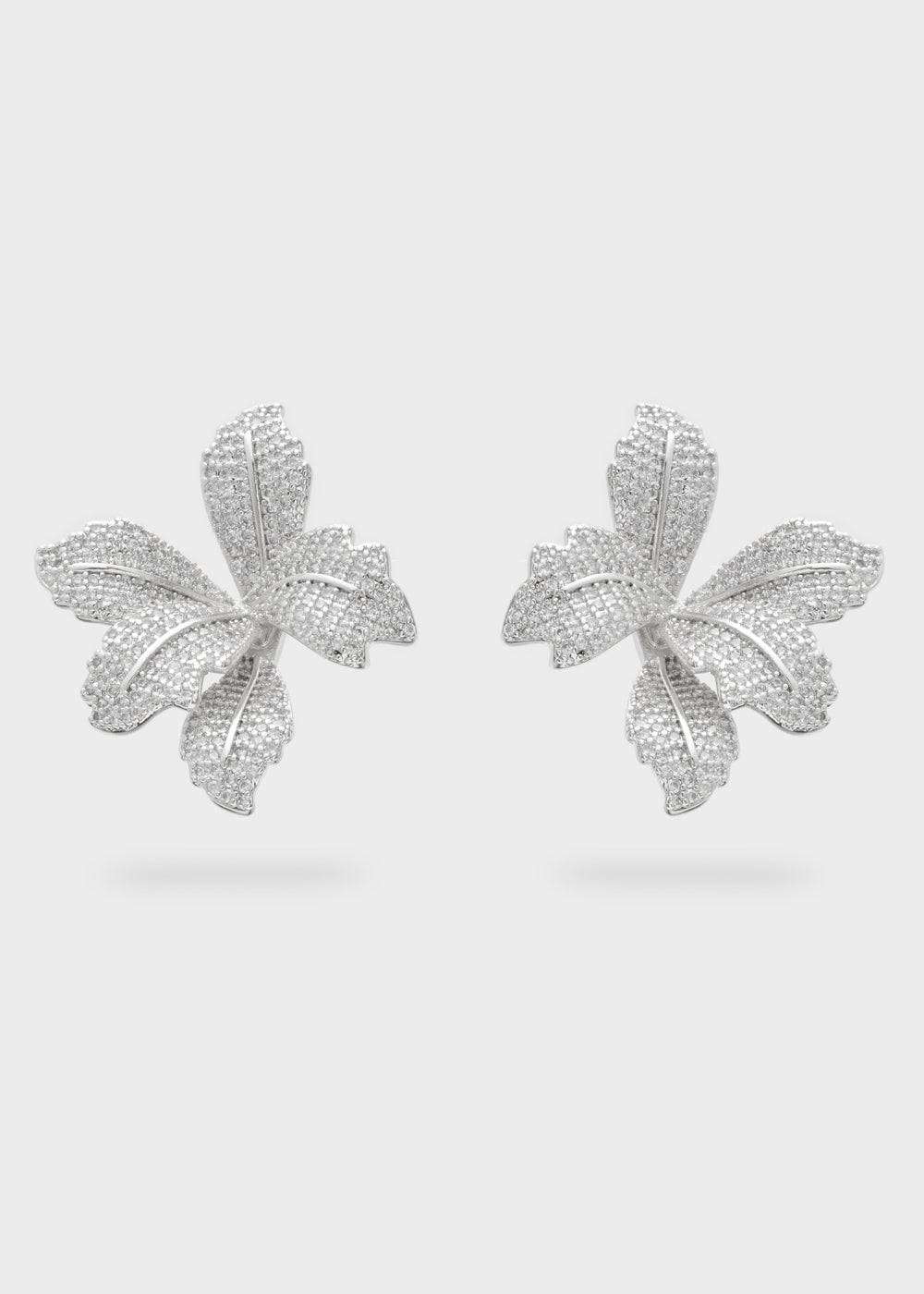 Nalí MISS FLOWER EARRINGS W/ STONES + COLORS Saldi Di Fabbrica