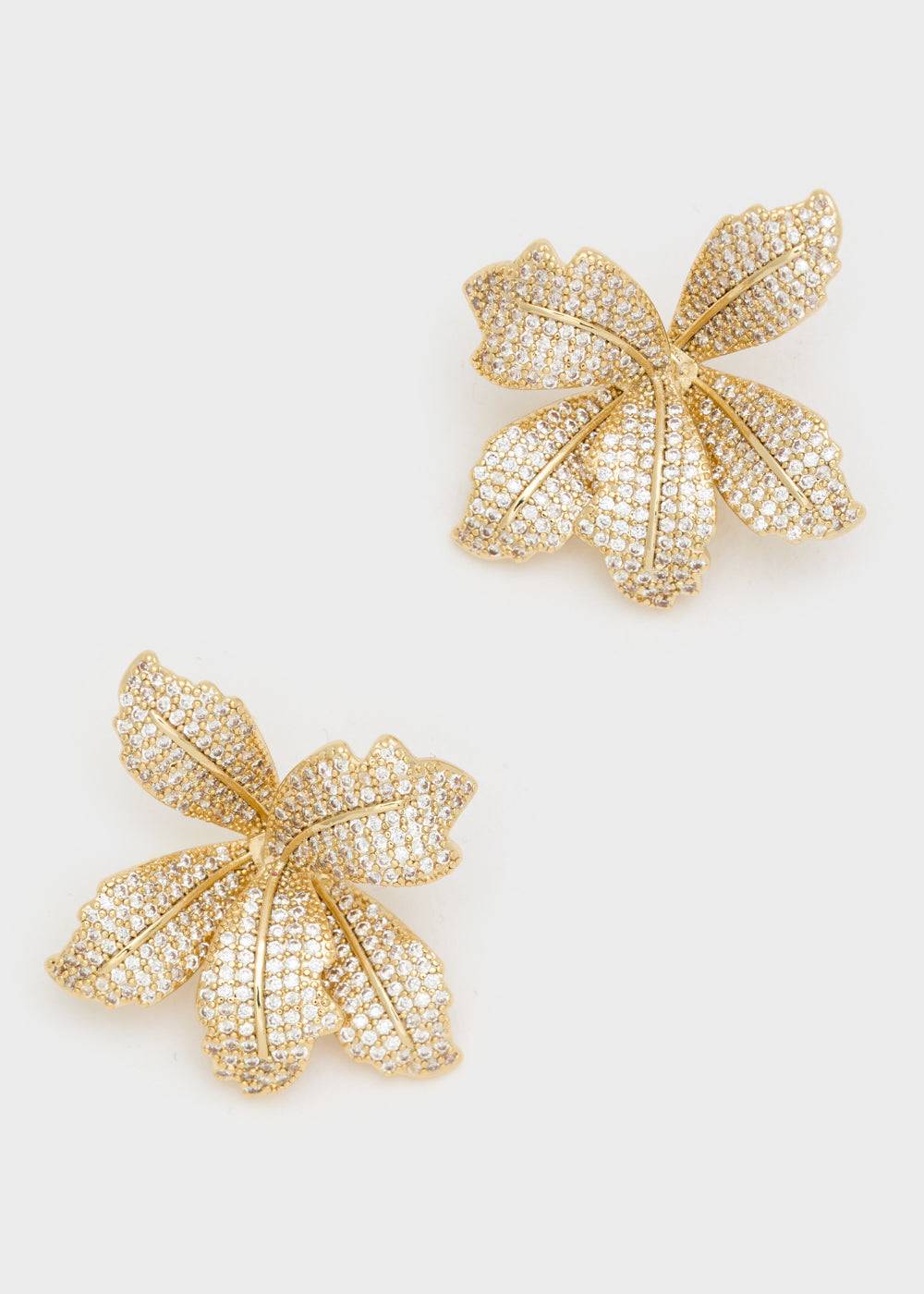 Nalí MISS FLOWER EARRINGS W/ STONES + COLORS Saldi Di Fabbrica