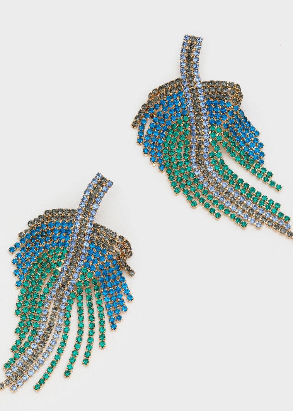 Nalí FANCY LONG EARRINGS W/ + COLORS Vendite Flash