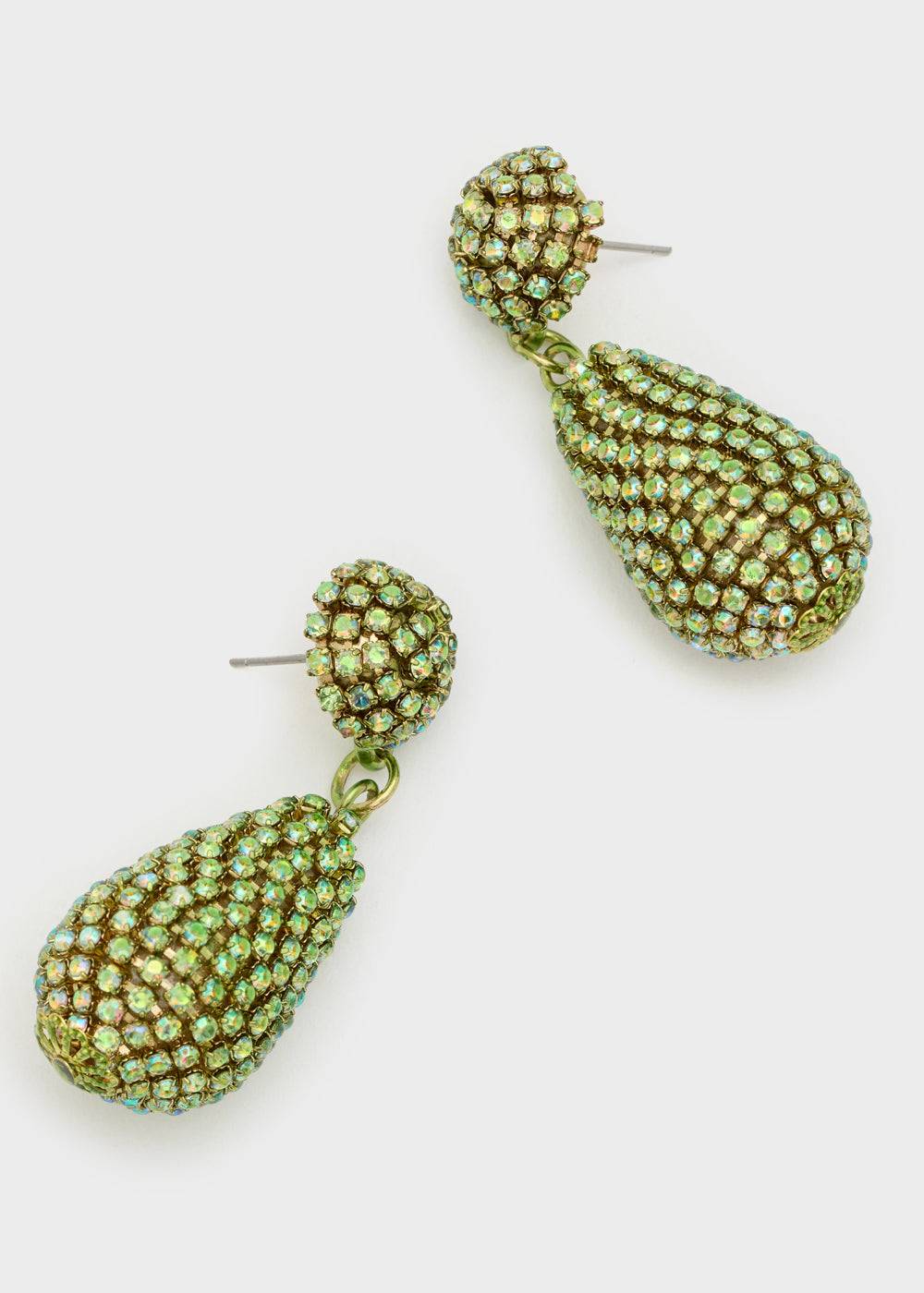 Nalí THEA PENDANT EARRINGS W/ STONES + COLORS Nuovo