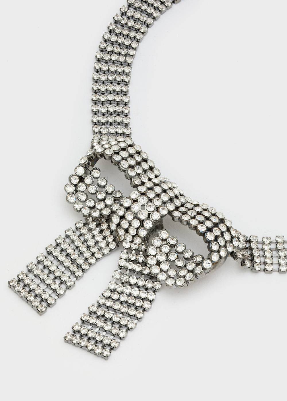 Nalí NECKLACE W/ BOW + STONES + COLORS Vendita