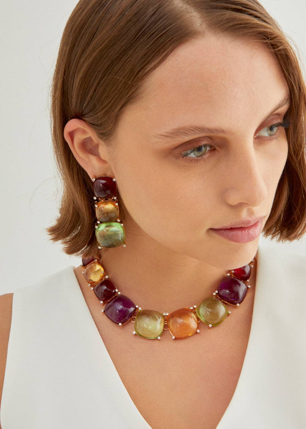 Nalí GLASS NECKLACE + COLORS Promozione