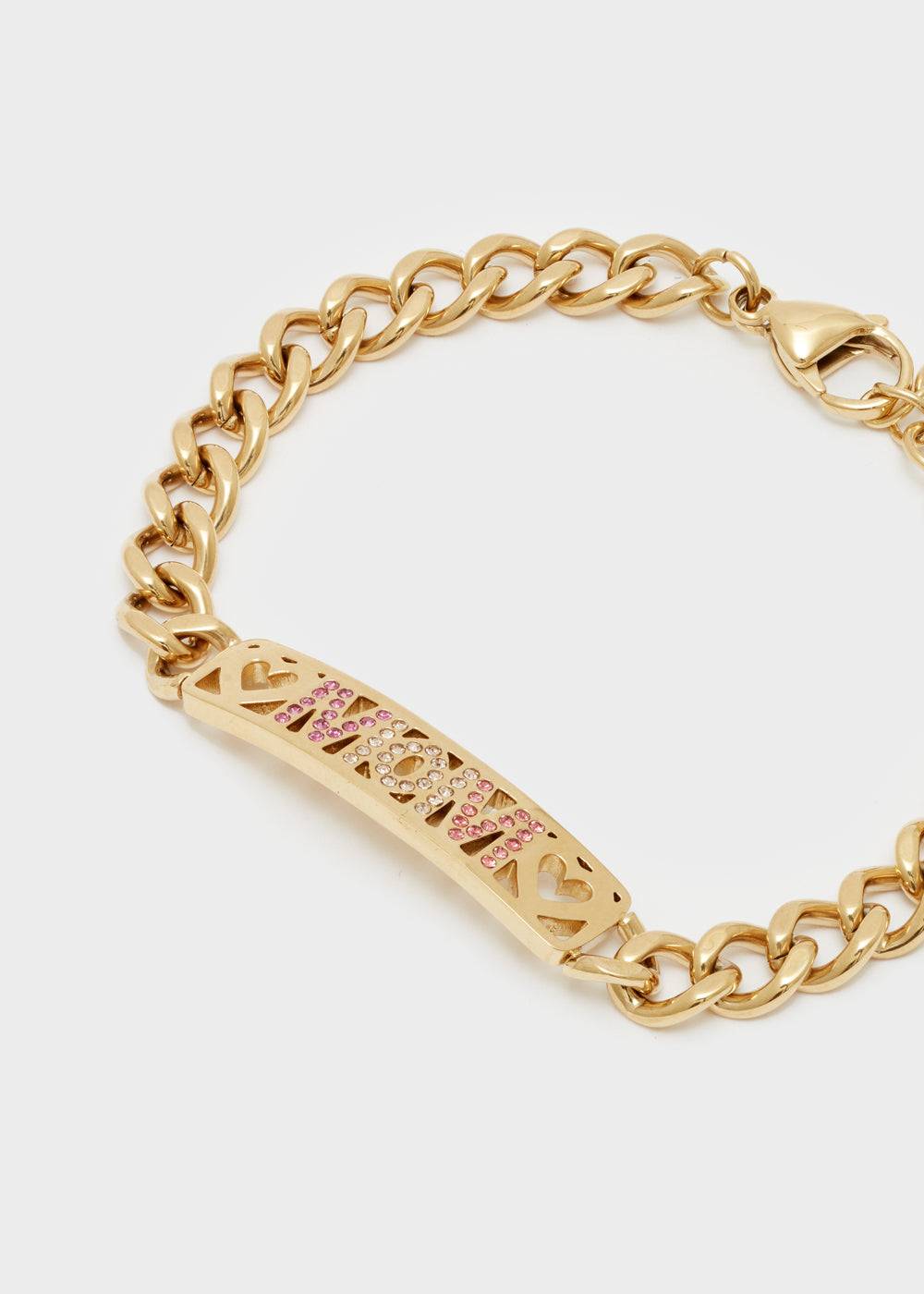 Nalí MOM S. STEEL BRACELET W/ STONES Hotsell