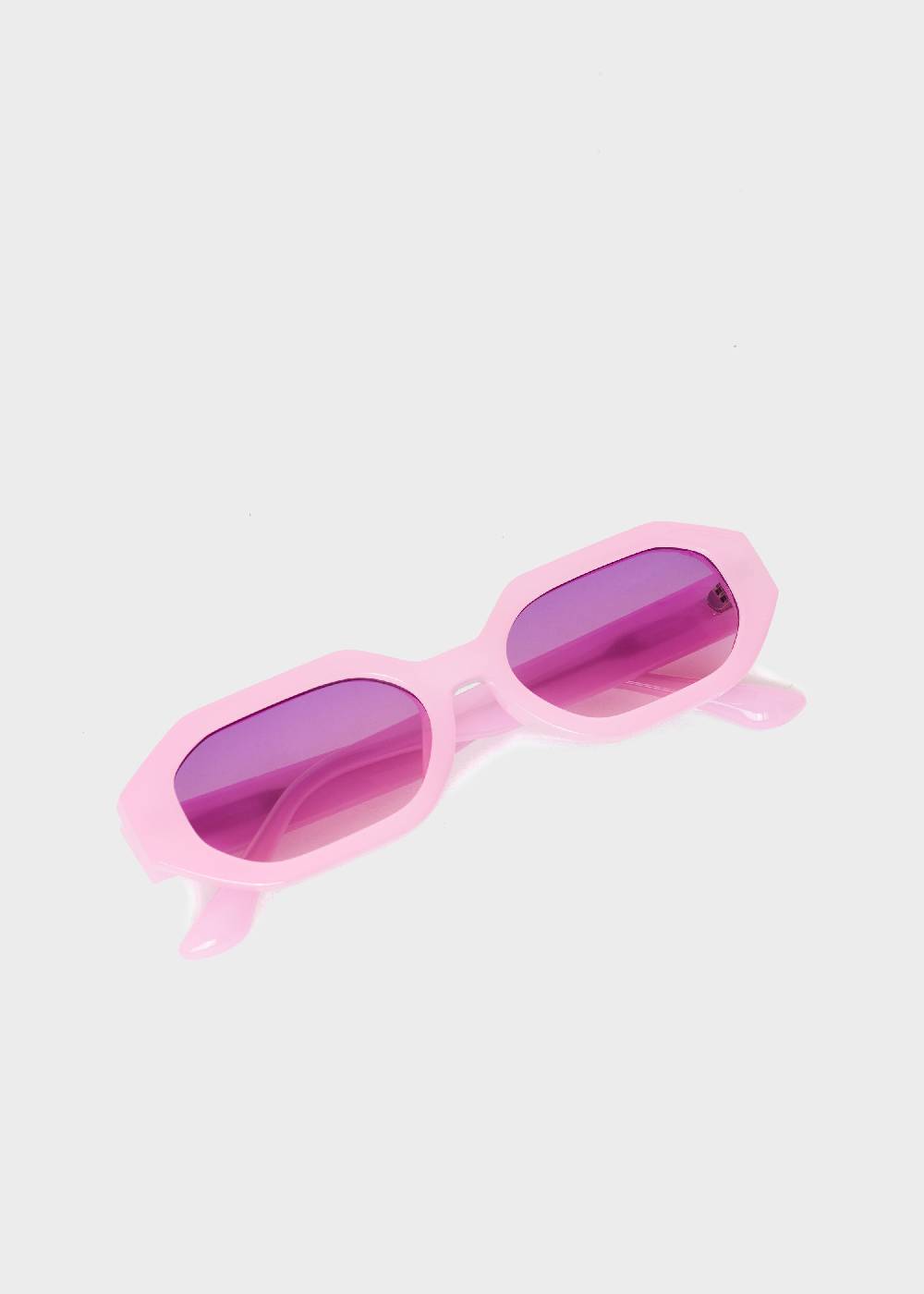 Nalí FLAVIA RECTANGULAR PINK SUNGLASSES 2025