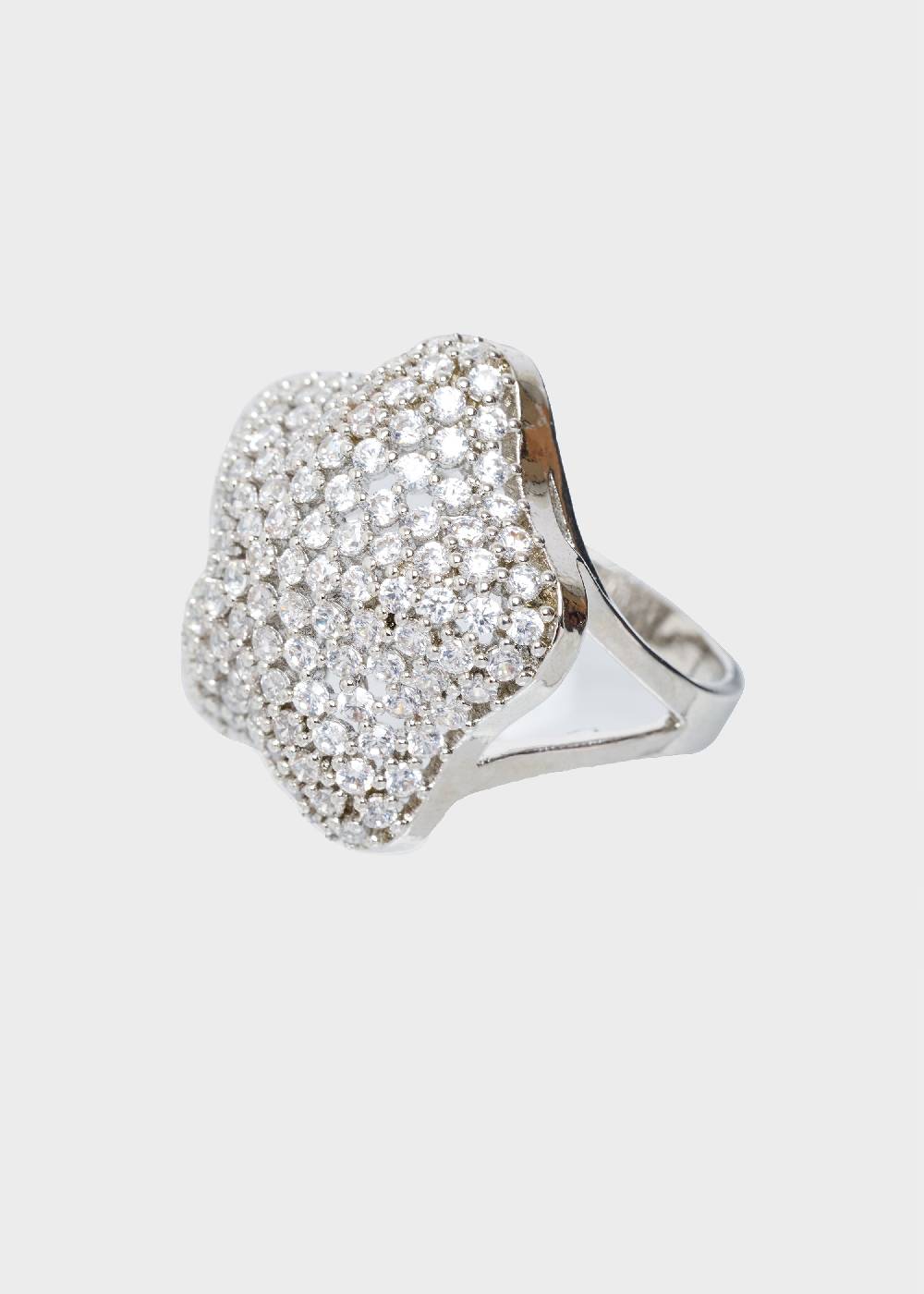 Nalí MABEL STAR RING W/ ZIRCONS IN SILVER Promozione