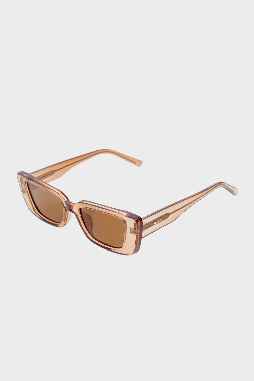 Nalí LENA RECTANGULAR BRONZE SUNGLASSES Convenienza