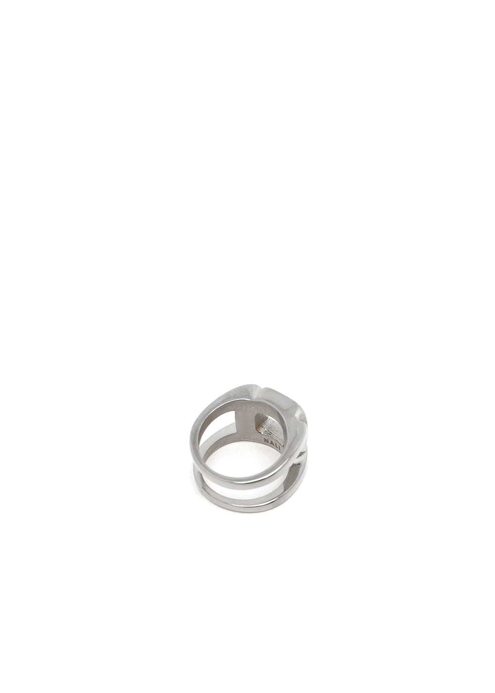 Nalí SILVER CHAIN RING Saldi