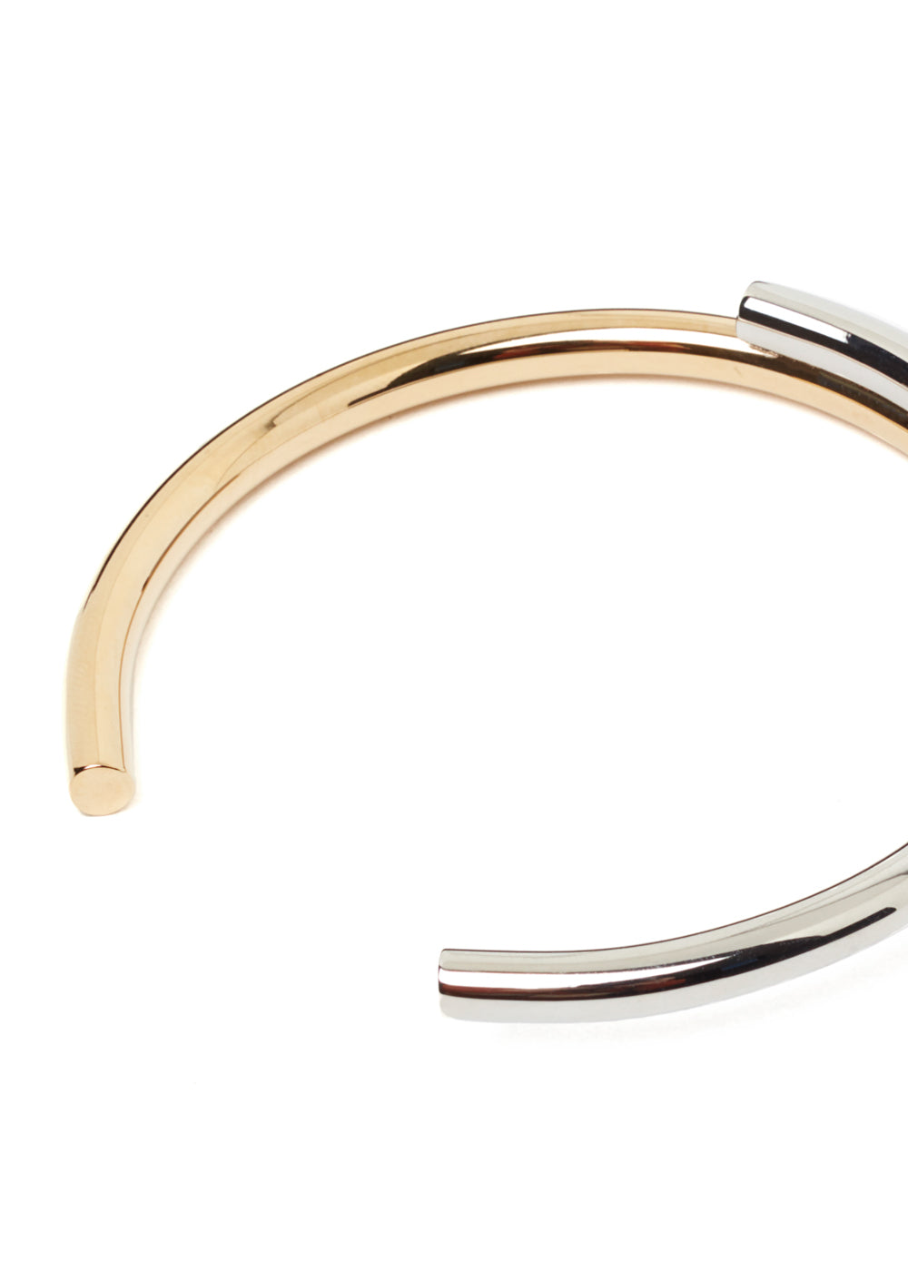 Nalí GOLD & SILVER CUFF BRACELET STAIN. STEEL Moda