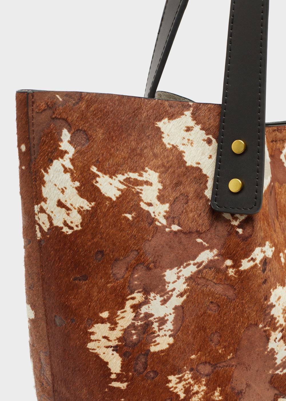 Nalí DESIRE TOTE BAG IN REAL LEATHER COW Fino Al -60%