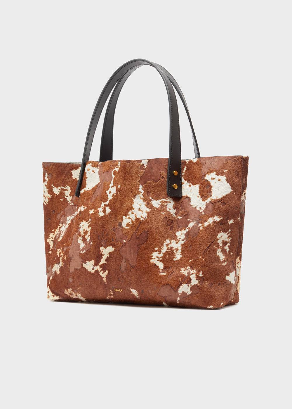 Nalí DESIRE TOTE BAG IN REAL LEATHER COW Fino Al -60%