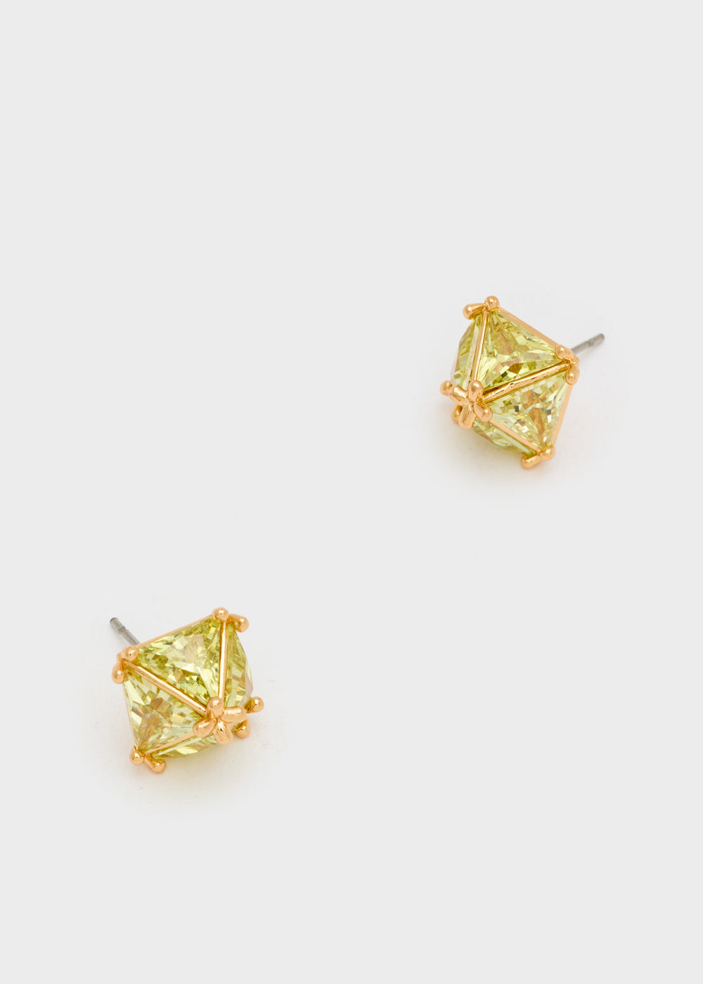 Nalí STUD LOBE EARRINGS W/ ZIRCONS + COLORS Sconto