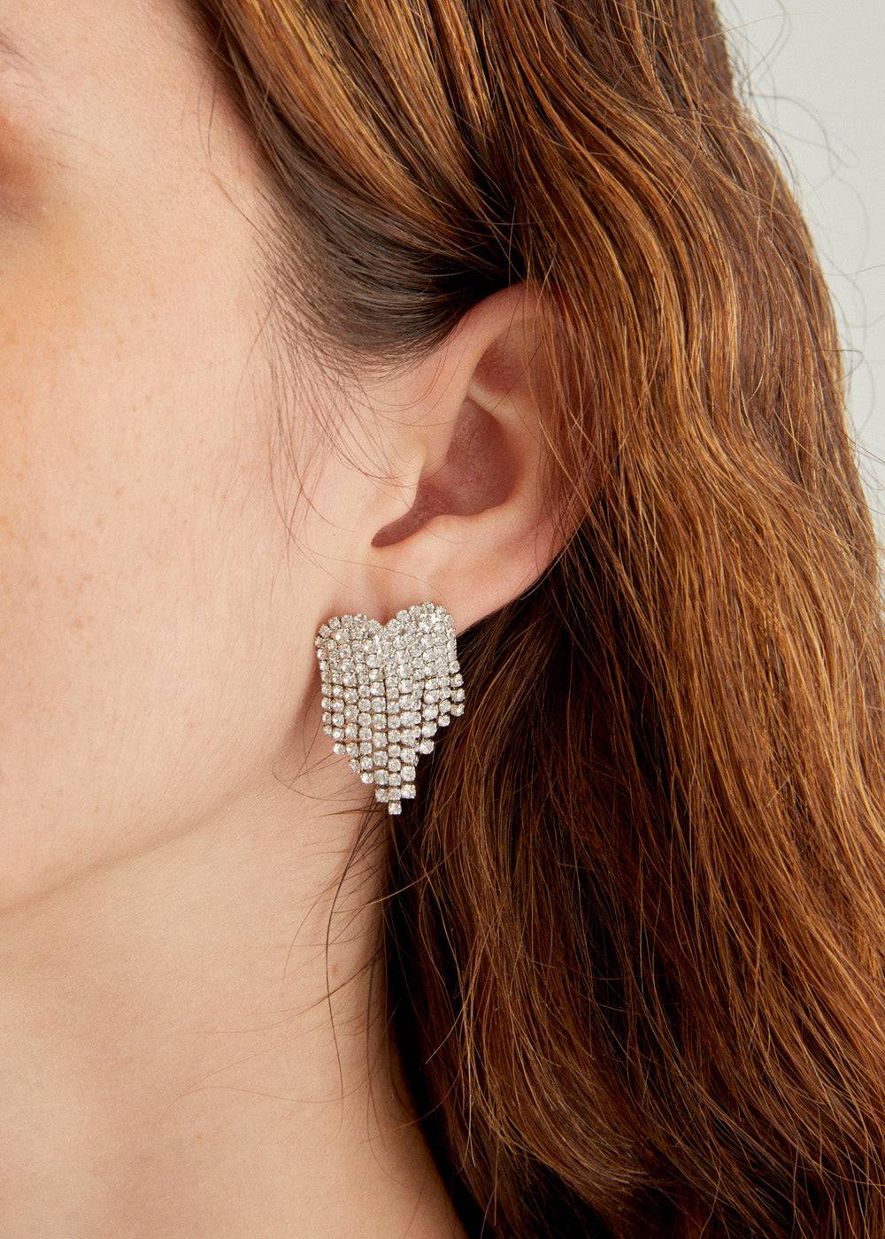 Nalí BABY HEART EARRINGS W/ STONES + COLORS Saldi