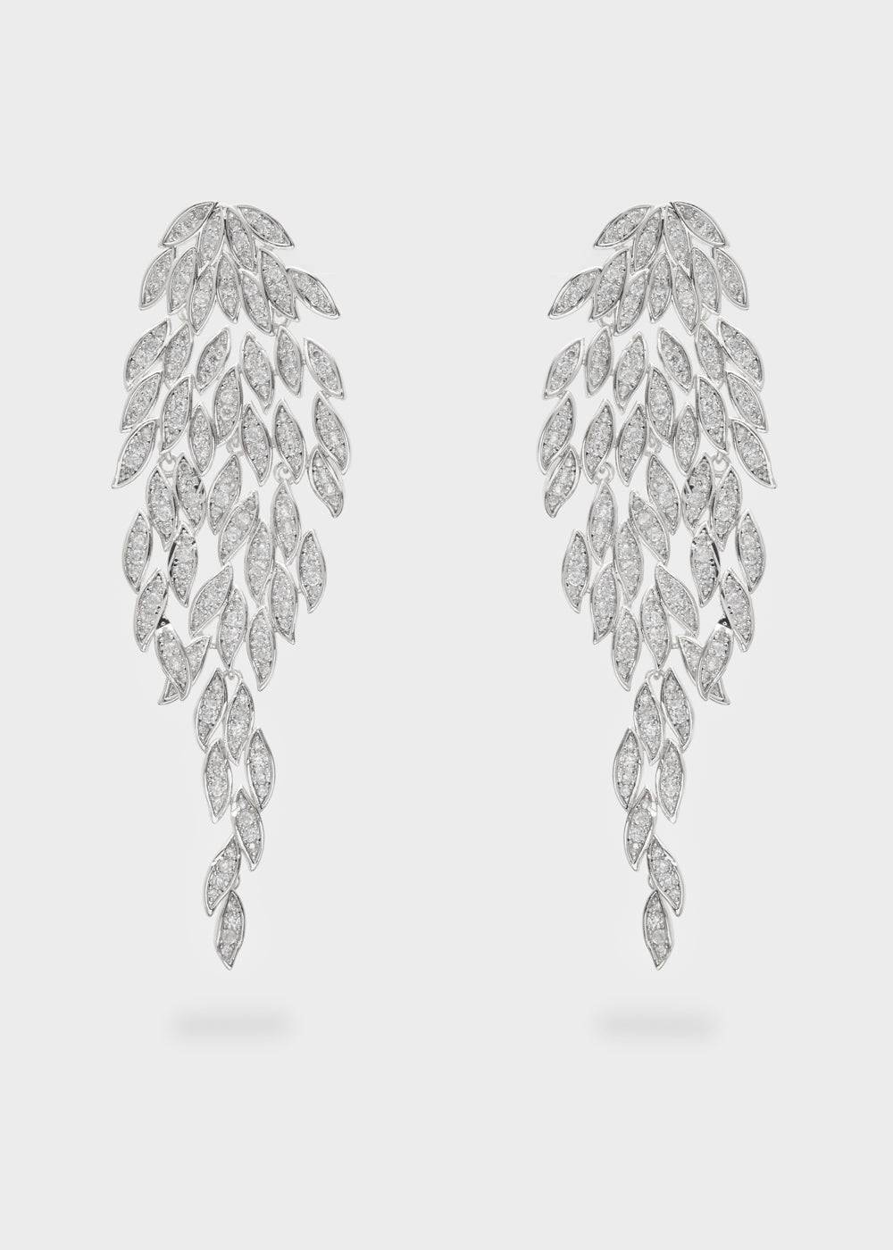 Nalí CASCADE EARRINGS WITH ZIRCONS + COLORS Offerte