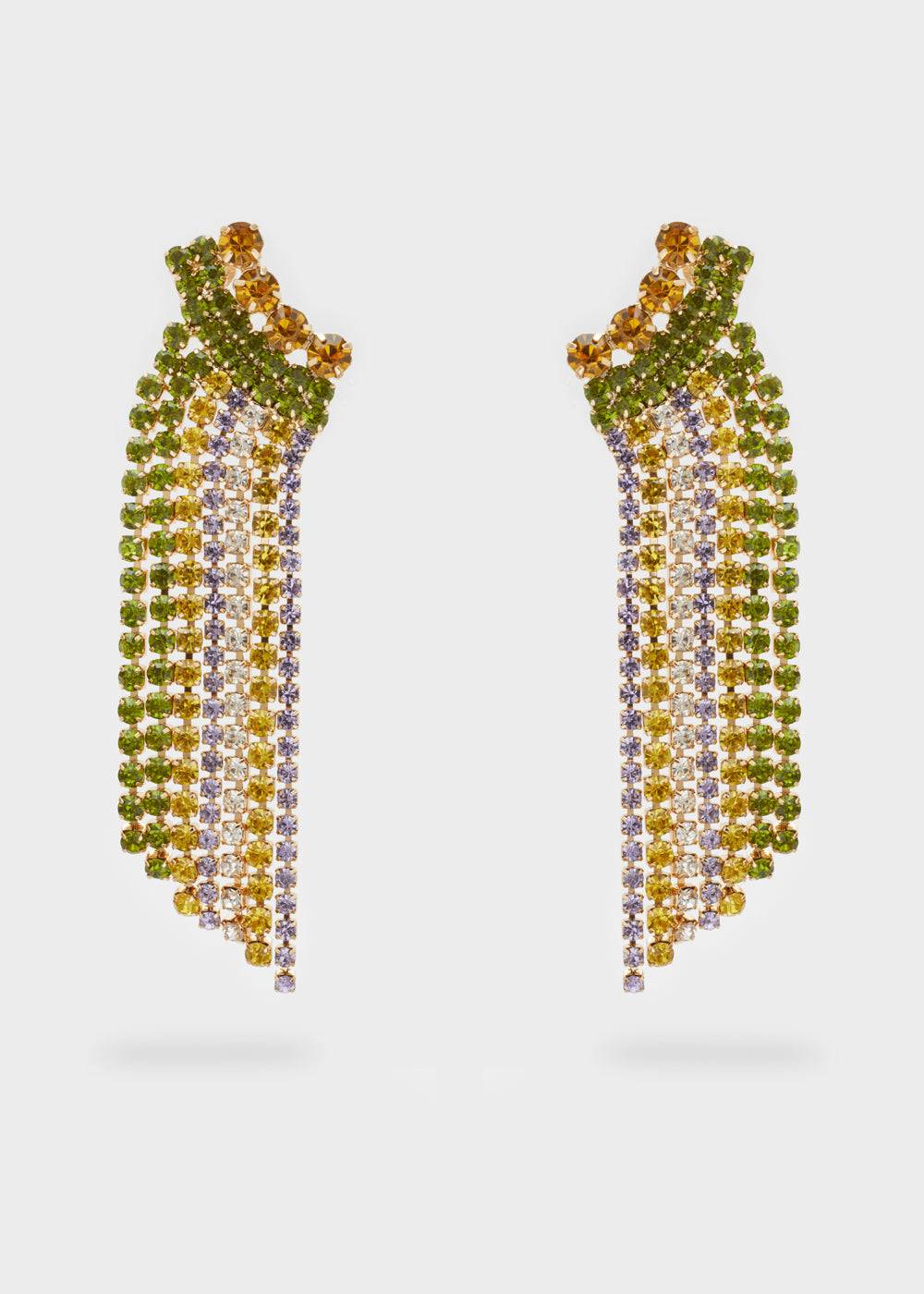 Nalí FESTA EARRINGS W/ STONES + COLORS Vendite Flash