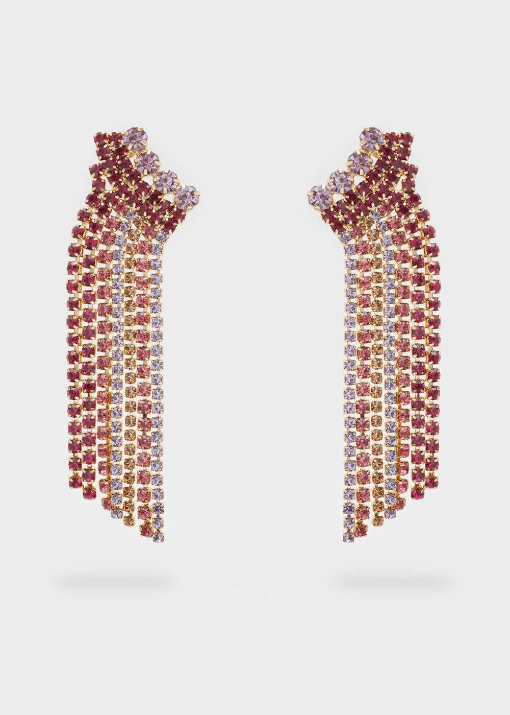 Nalí FESTA EARRINGS W/ STONES + COLORS Vendite Flash