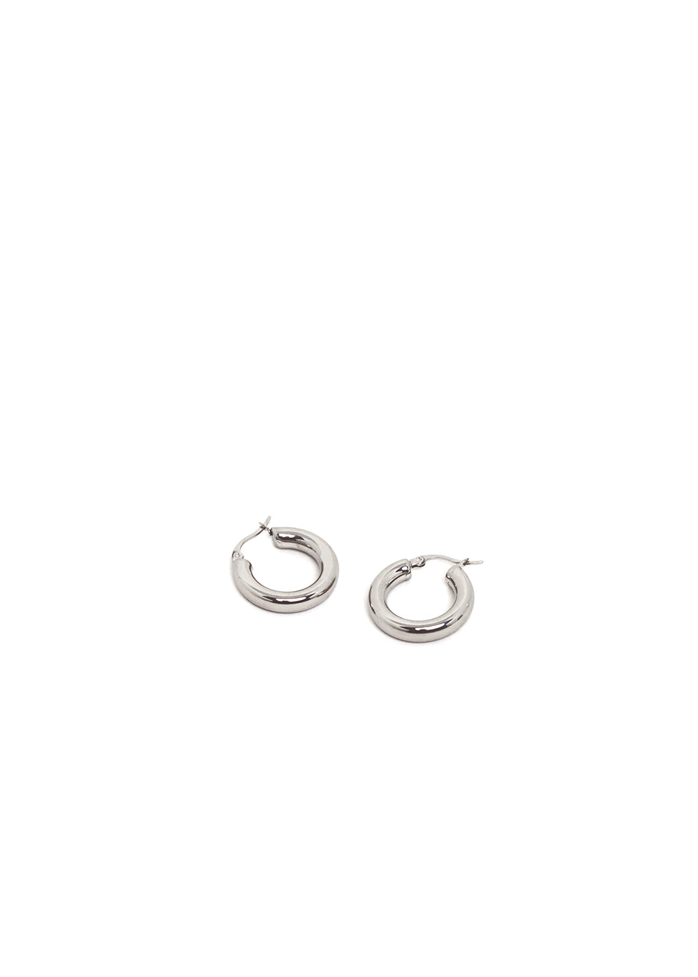Nalí VANIA SMALL HOOP EARRINGS IN STAINLESS STEEL Promozione Limitata